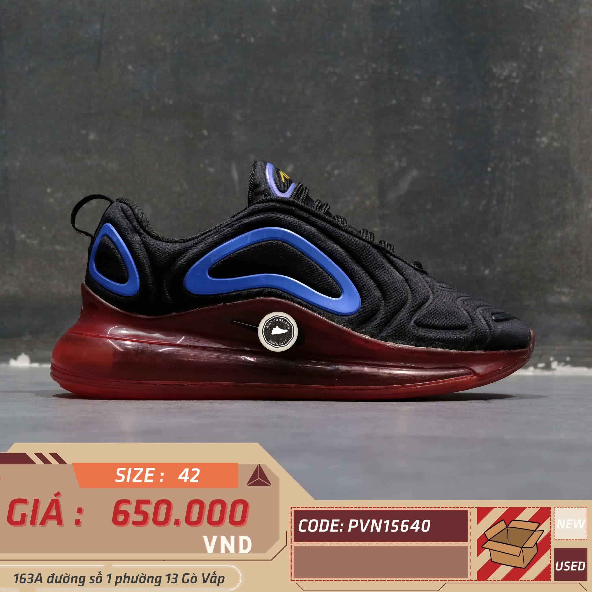 Giày 2hand Air Max 720 AO2924-014 SIZE 42 PVN15640