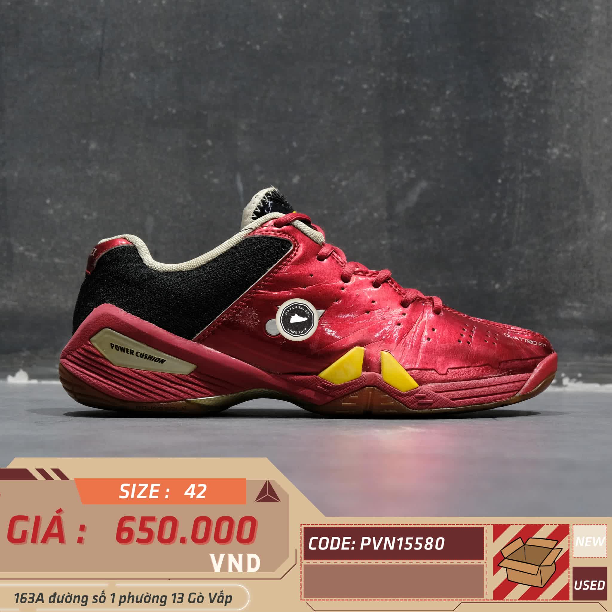 Giày 2hand Yonex SHB01YLTD Badminton SIZE 42 PVN15580