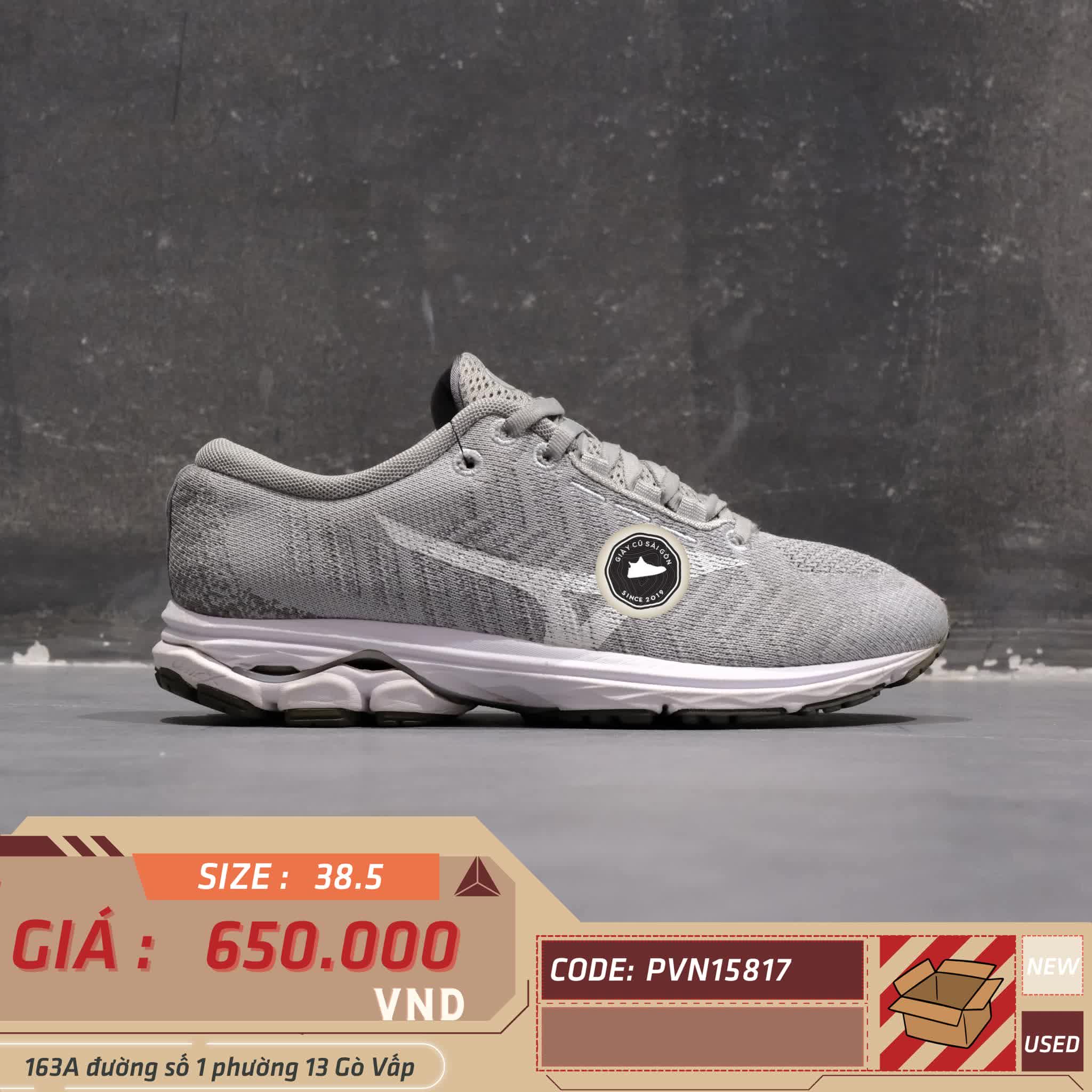 Giày 2hand Wave Sky 3 Athletic FLV1019 SIZE 38.5 PVN15817