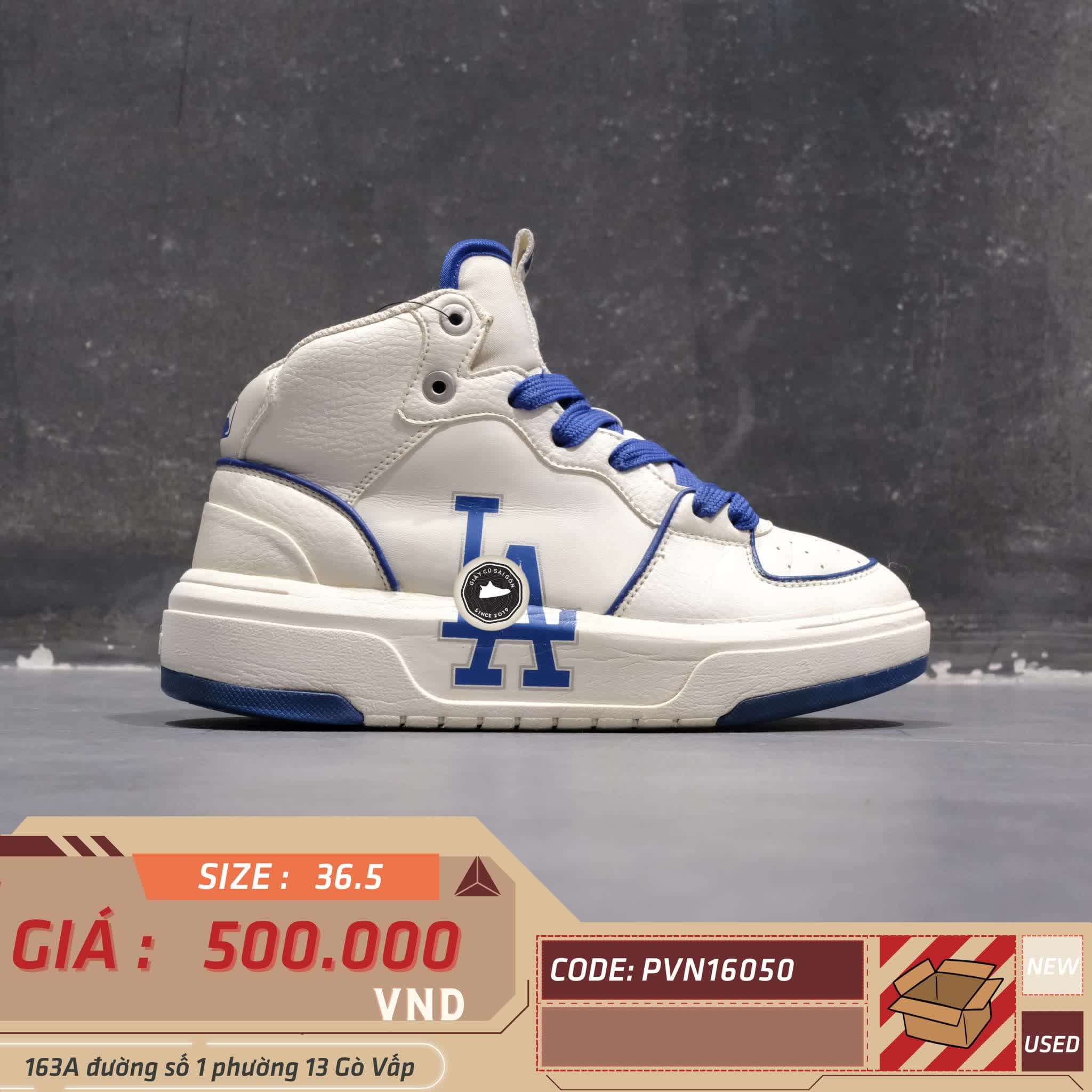 Giày 2hand Chunky Liner High LA Dodgers 3ASXCB12N SIZE 36.5 pvn16050
