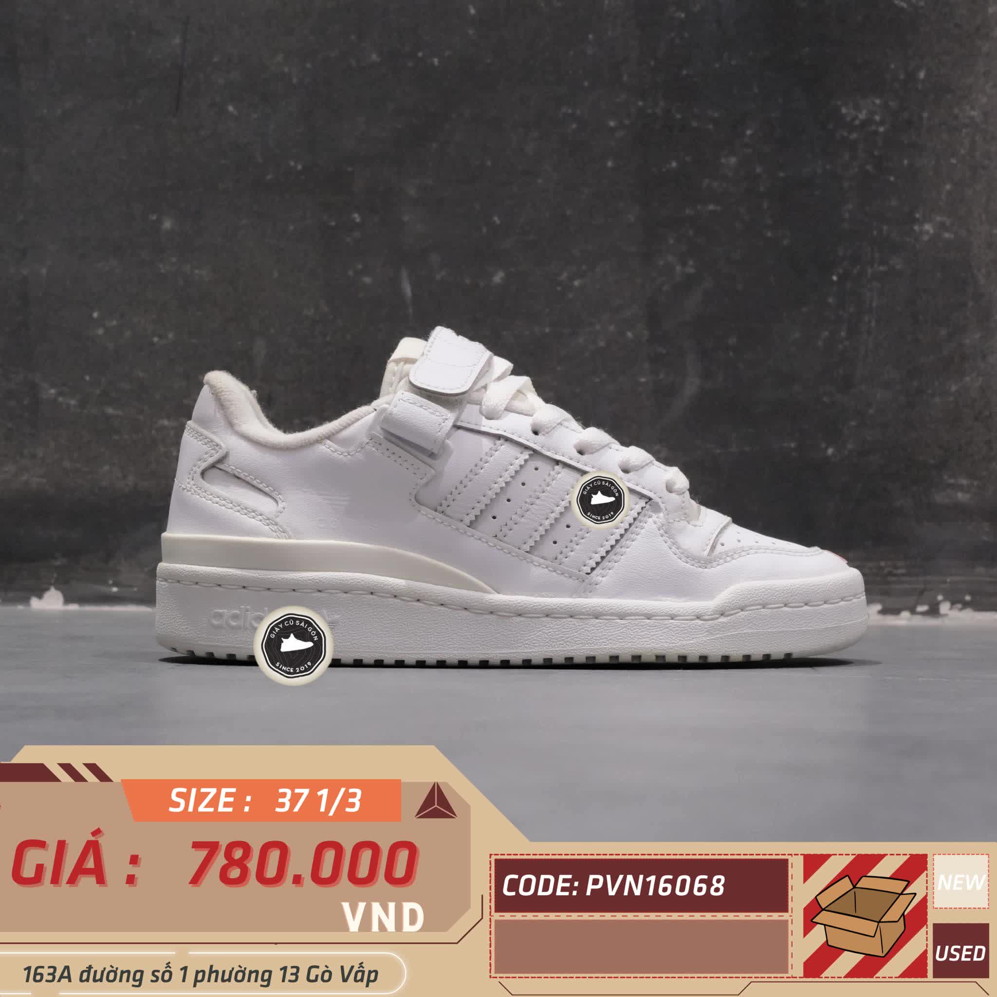 Giày 2hand Original Forum Low White FY7755 SIZE 37 1/3 PVN16068