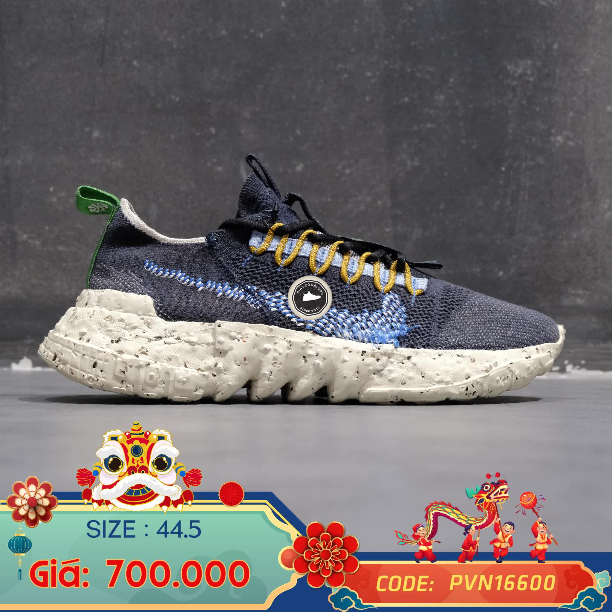 Giày 2hand Space Hippie 01 'Obsidian' DJ3056-400 SIZE 44.5 PVN16600