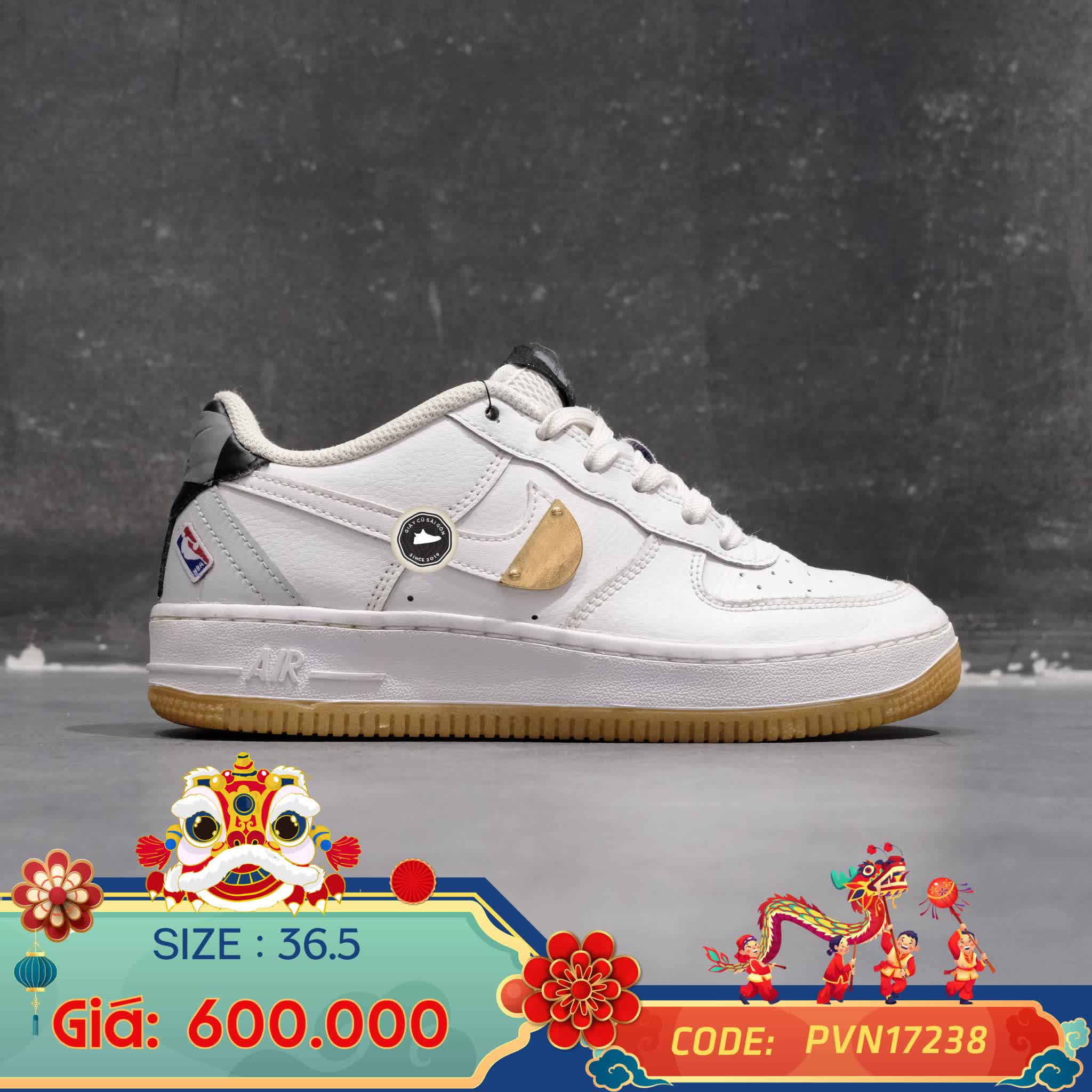 Giày Nike Nba Air Force X Nba Aq8017 001 Air Force Mid Nba Nike