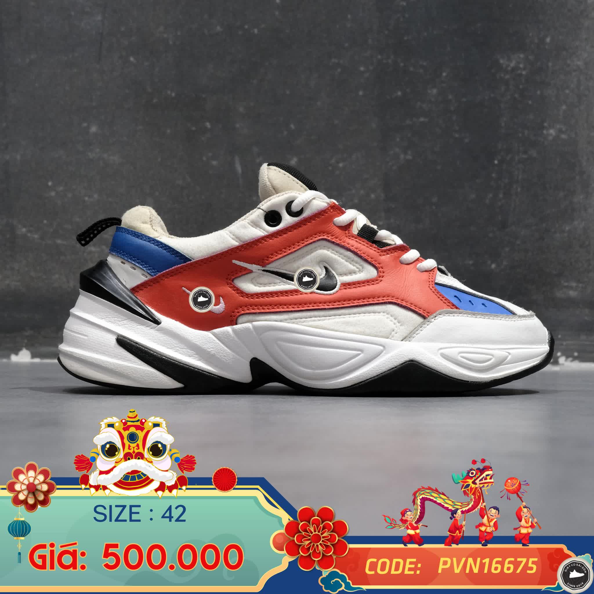 Giày 2hand M2K Tekno 'Summit White' AV4789-100 SIZE 42 pvn16675
