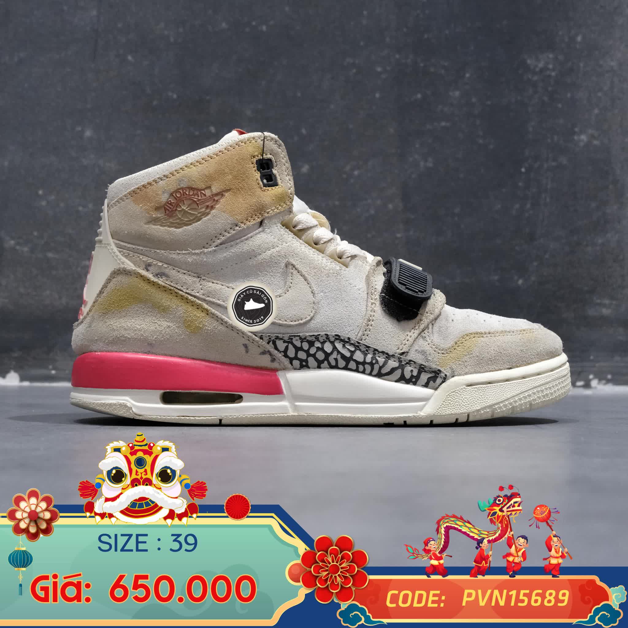 Giày 2hand Legacy 312 GS 'Desert Camo' AT4040-126 SIZE 39 pvn15689