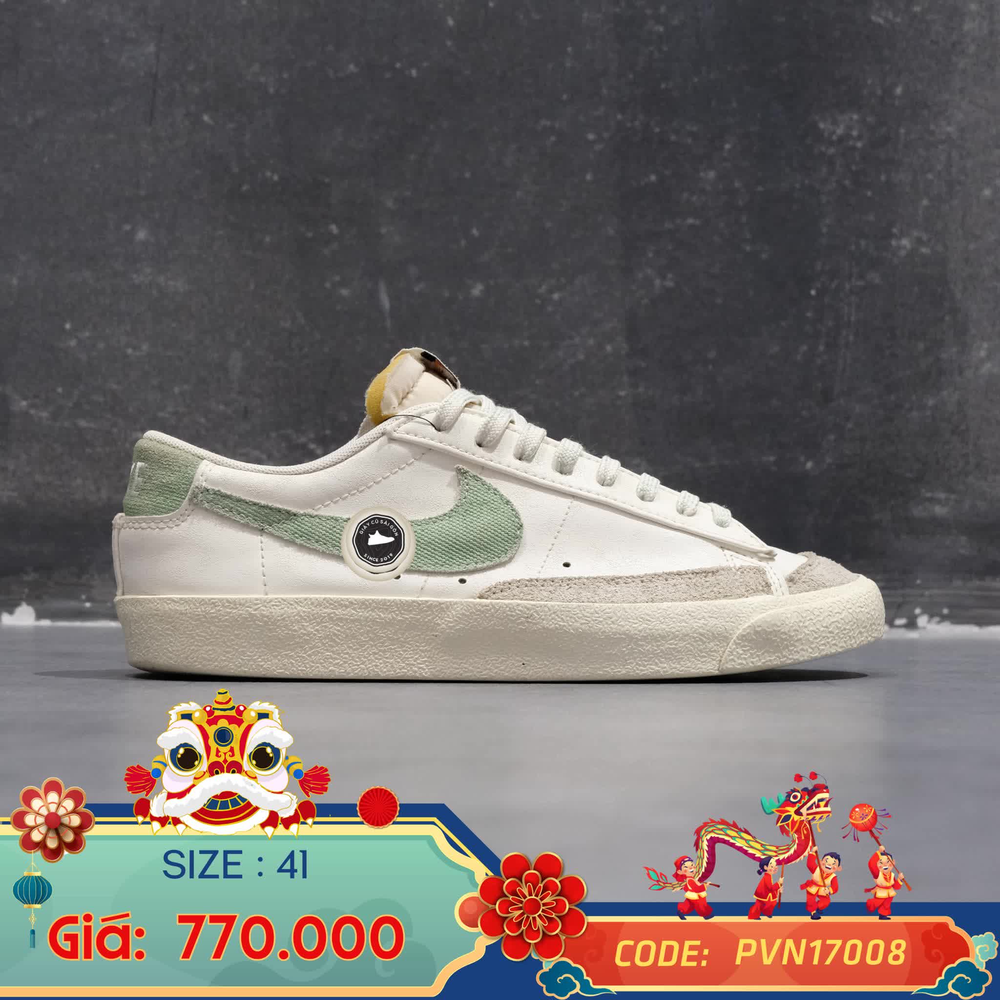 Giày 2hand 77 'Brick Red' BQ6806-102 SIZE 41 pvn17008