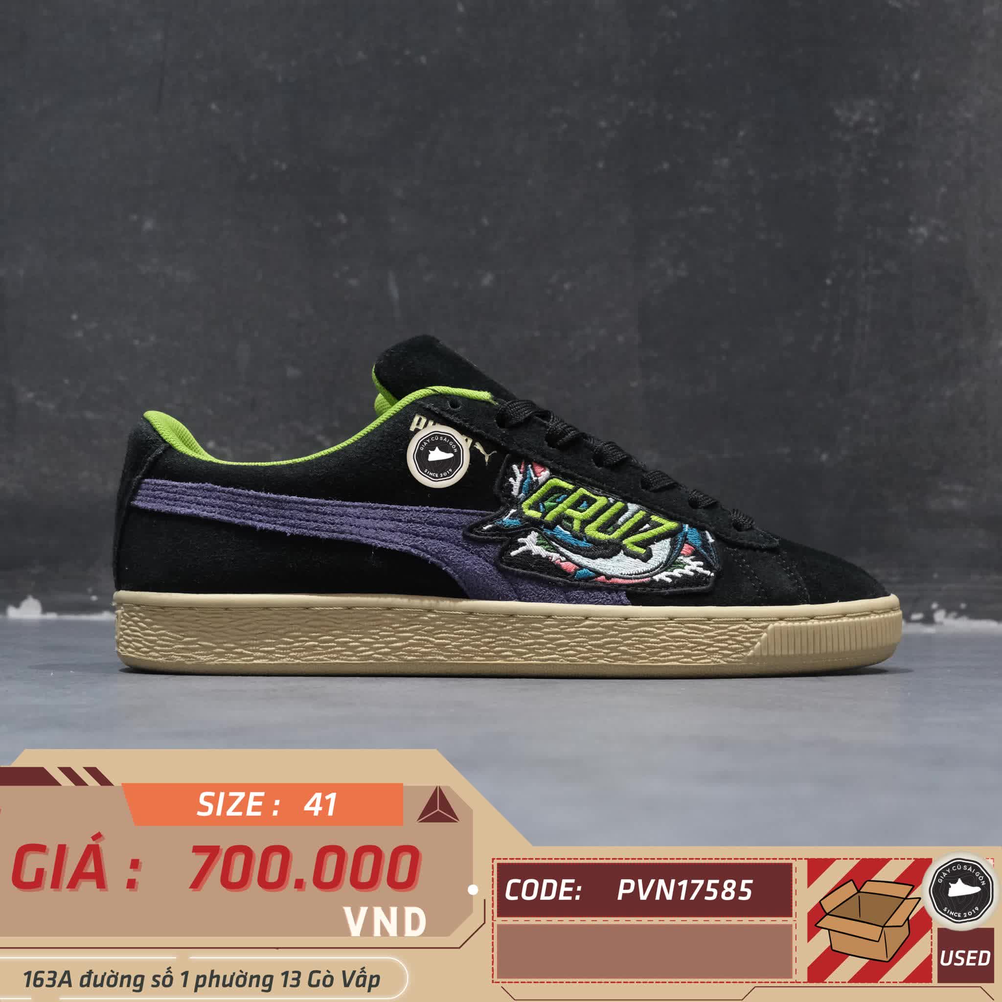PUMA SUEDE 'SANTA CRUZ SHARK' 381905-01 – GIÀY 2HAND