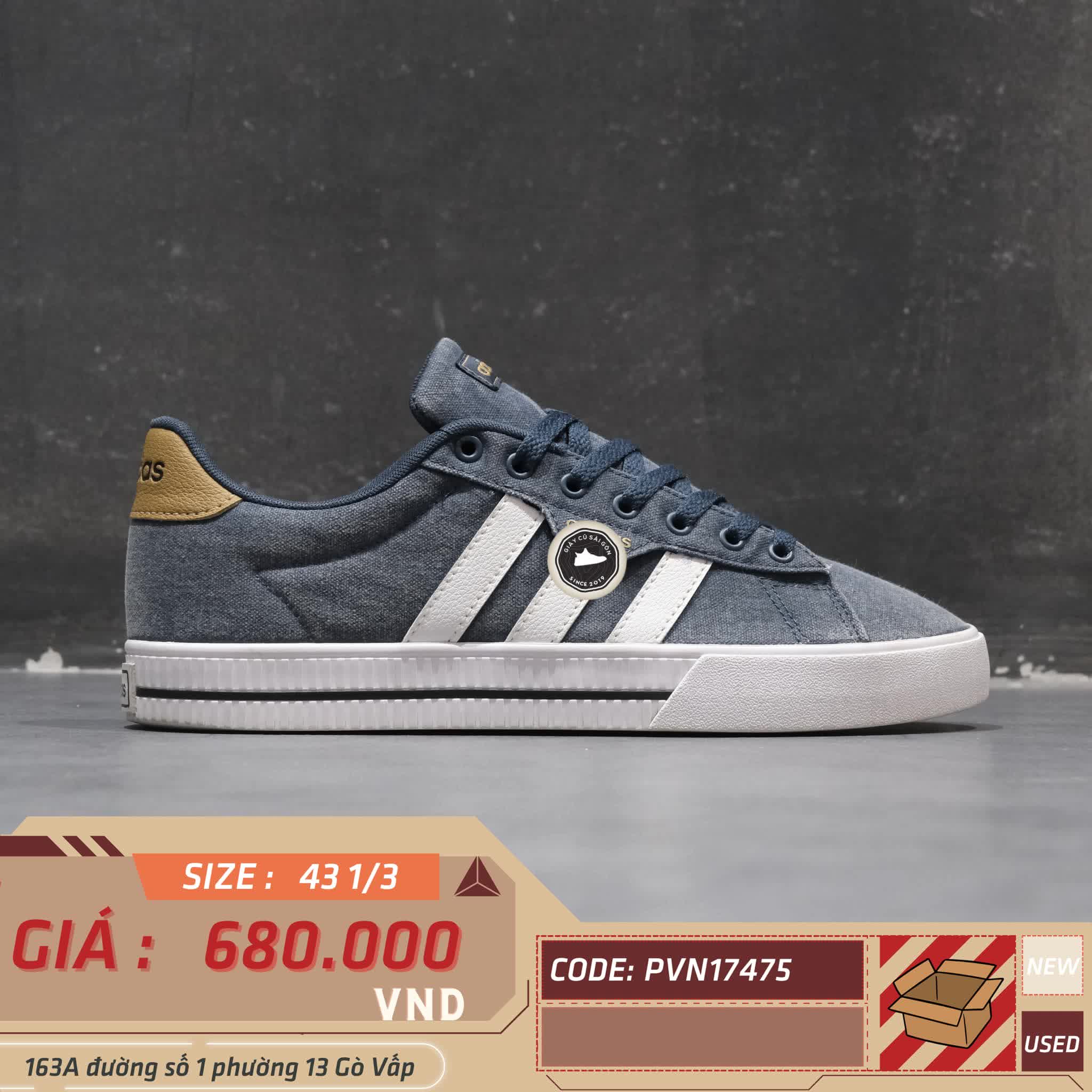 Giày 2hand Daily 3.0 'Crew Navy' GY8115 SIZE 43 1/3 PVN17475