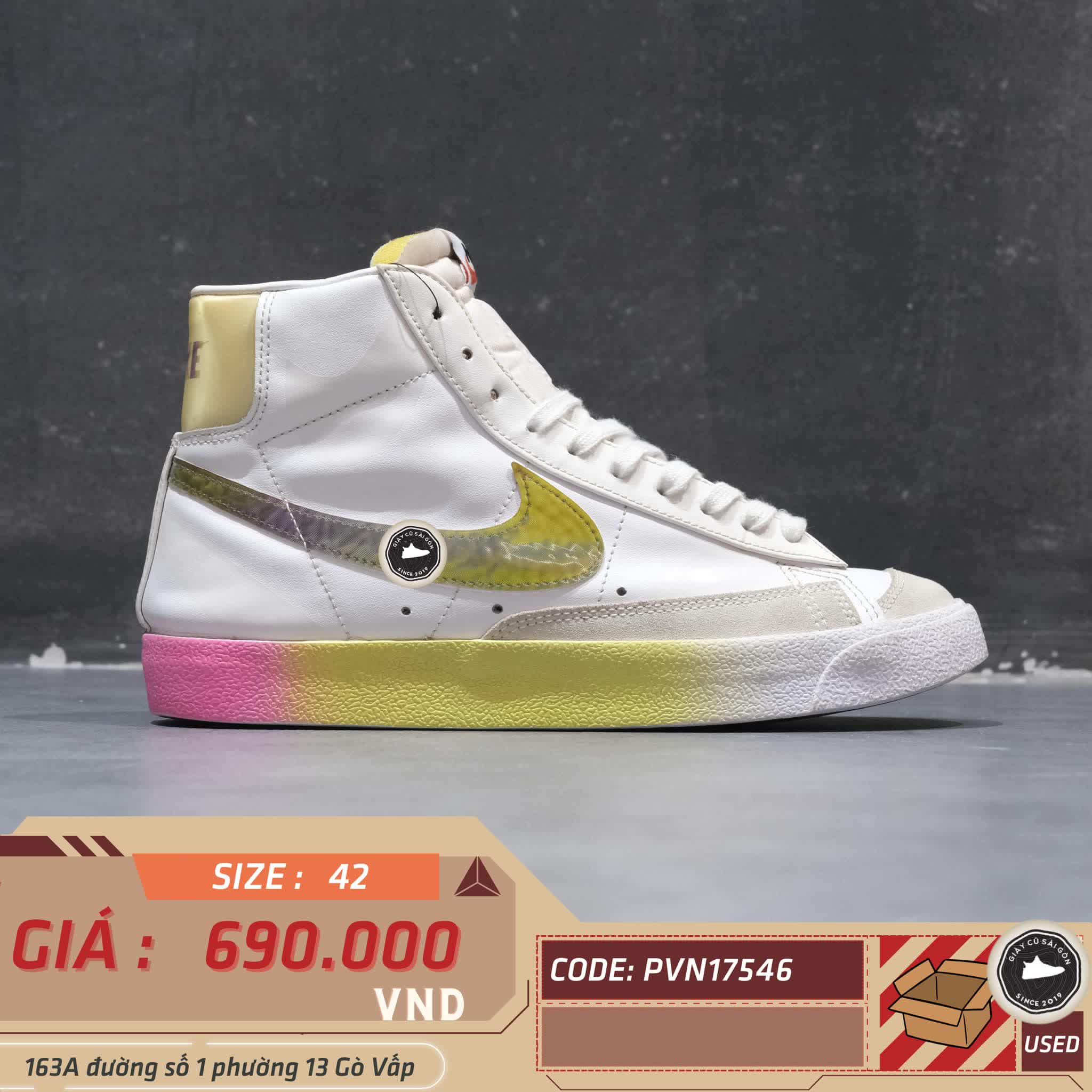 NIKE COURT VISION LOW NEXT NATURE CZ8653-136 – GIÀY 2HAND