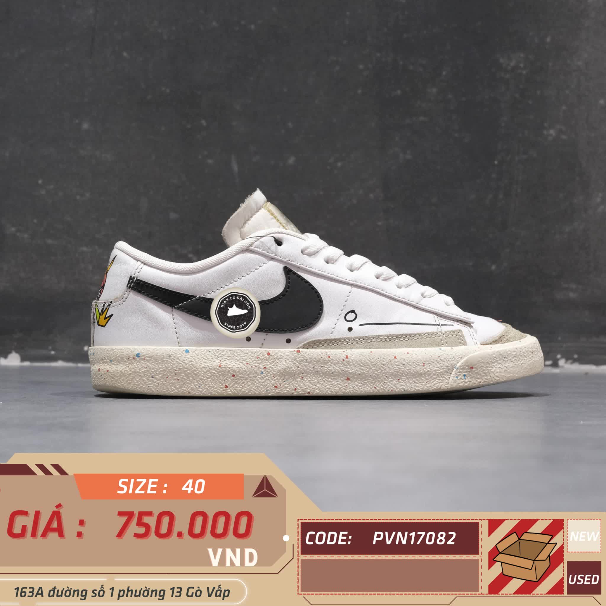 Giày 2hand 77 Make It Count DJ4279-101 SIZE 40 PVN17082