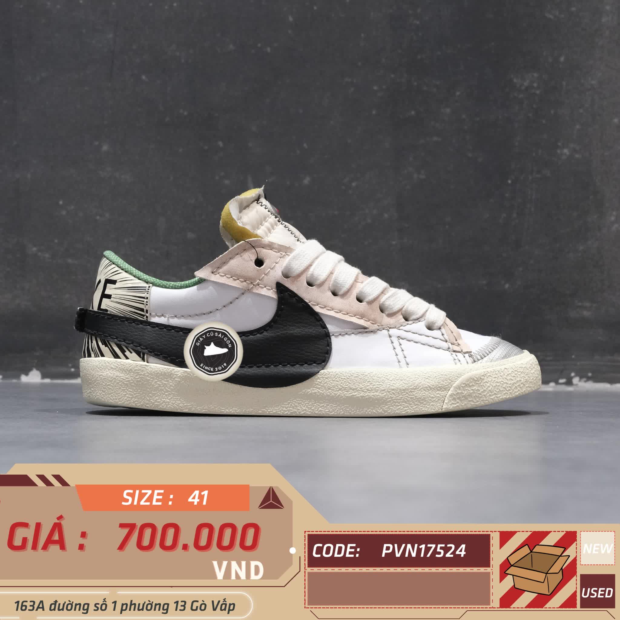 Giày 2hand 77 Jumbo 'Mighty Swooshers' DX6059-101 SIZE 41 PVN17524