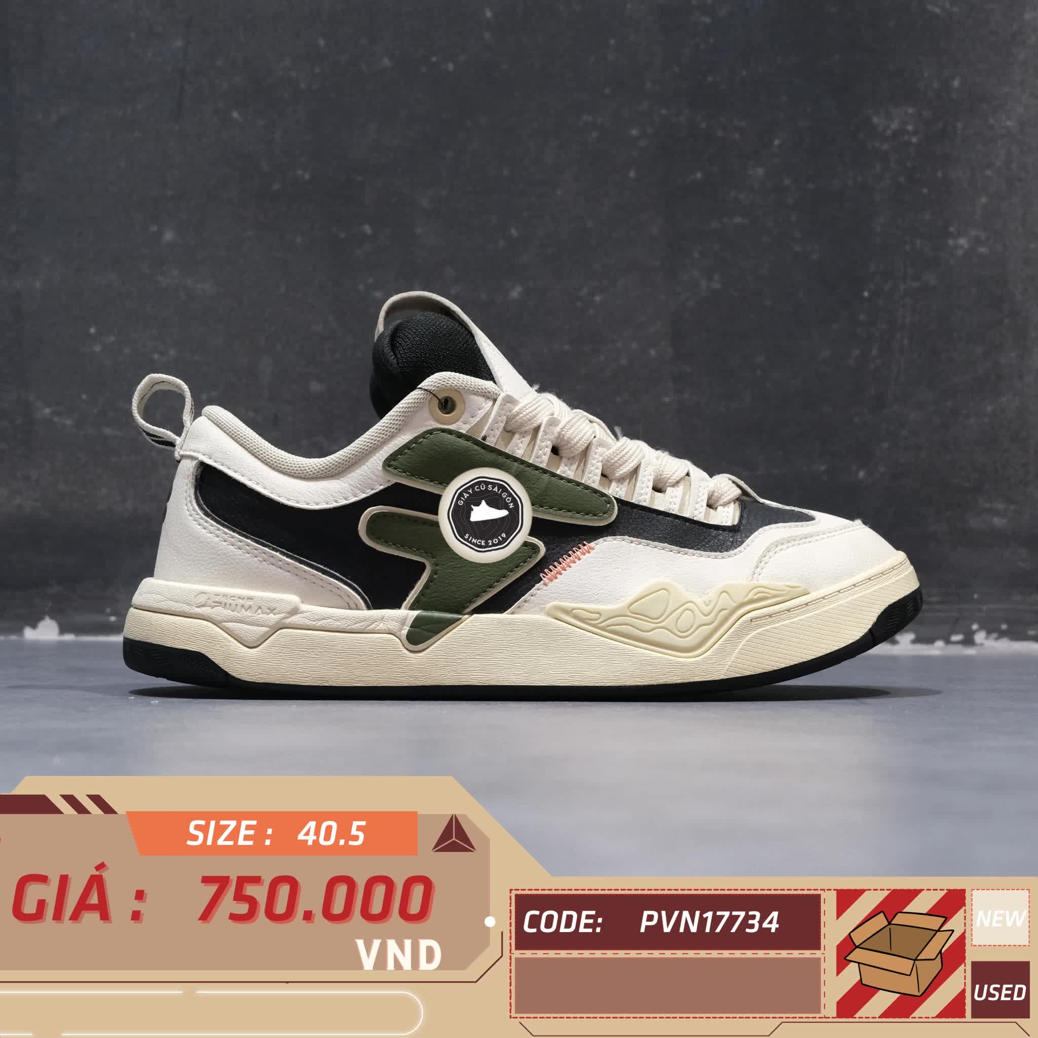 GIÀY 2HAND Nollie Low 'White' T12M412304FBW SIZE 40.5 PVN17734