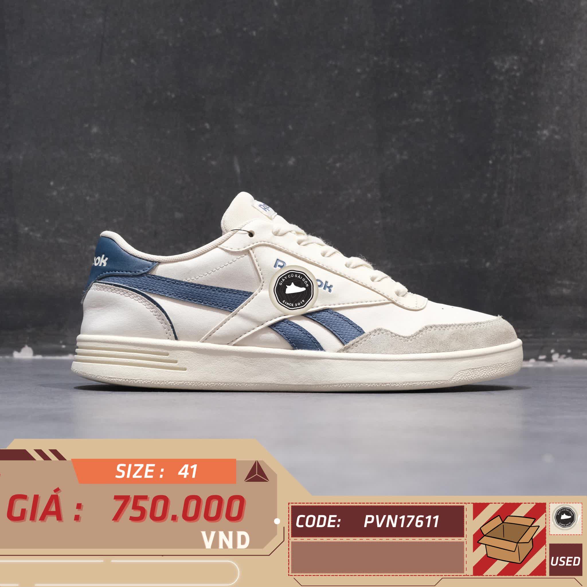 Giày 2hand Reebok Royal Techque 'Chalk Brave Blue' FZ0428 SIZE 41