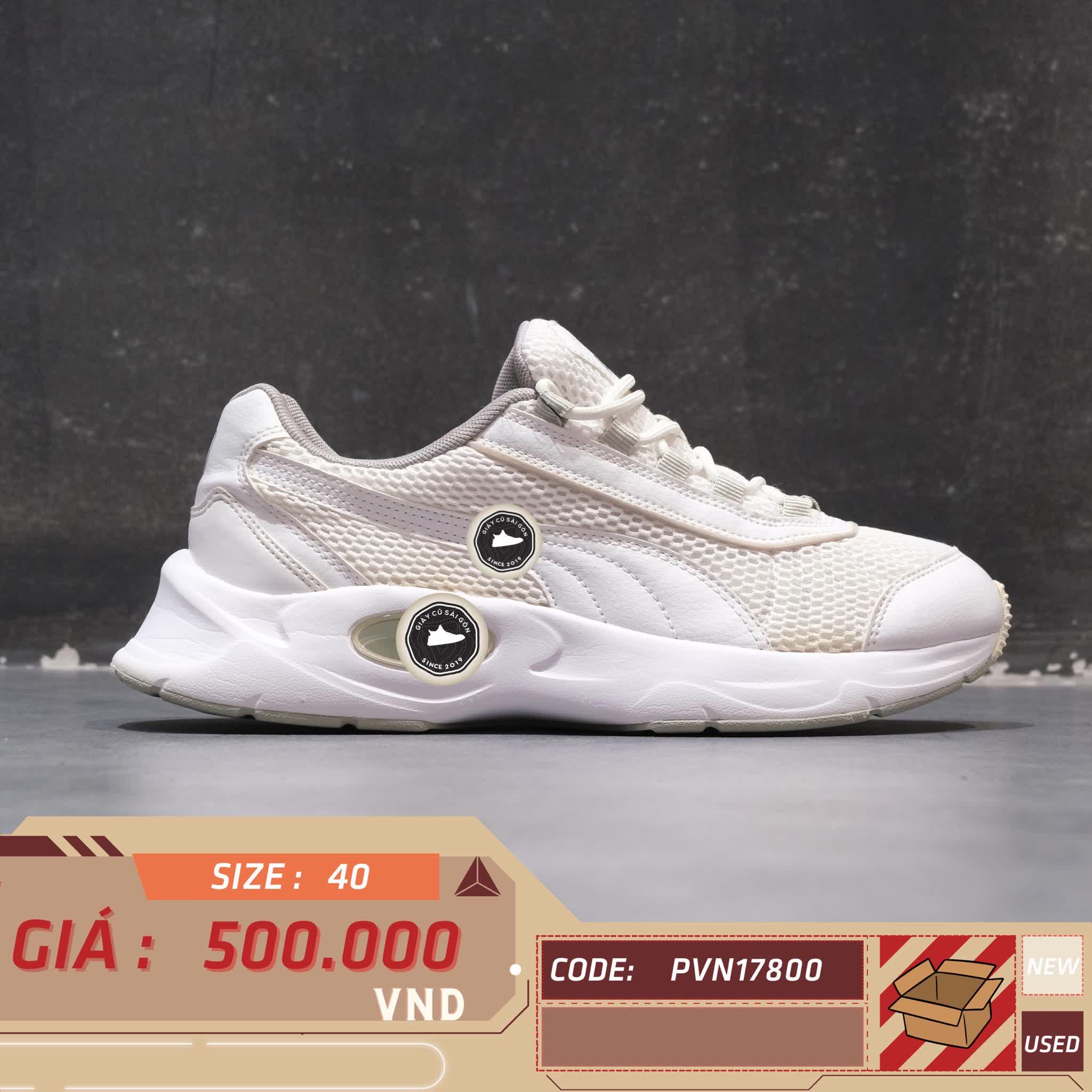 PUMA NUCLEUS 369777-01 SIZE 40 - GIÀY 2HAND CHÍNH HÃNG PVN17800