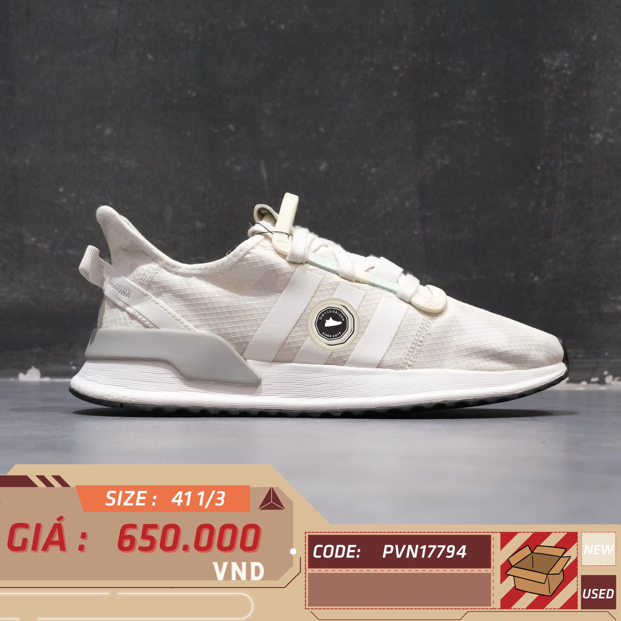 ADIDAS U_PATH RUN 'WHITE CAMO' FV9250 SIZE 41 1/3 - GIÀY 2HAND CHÍNH HÃNG PVN17794