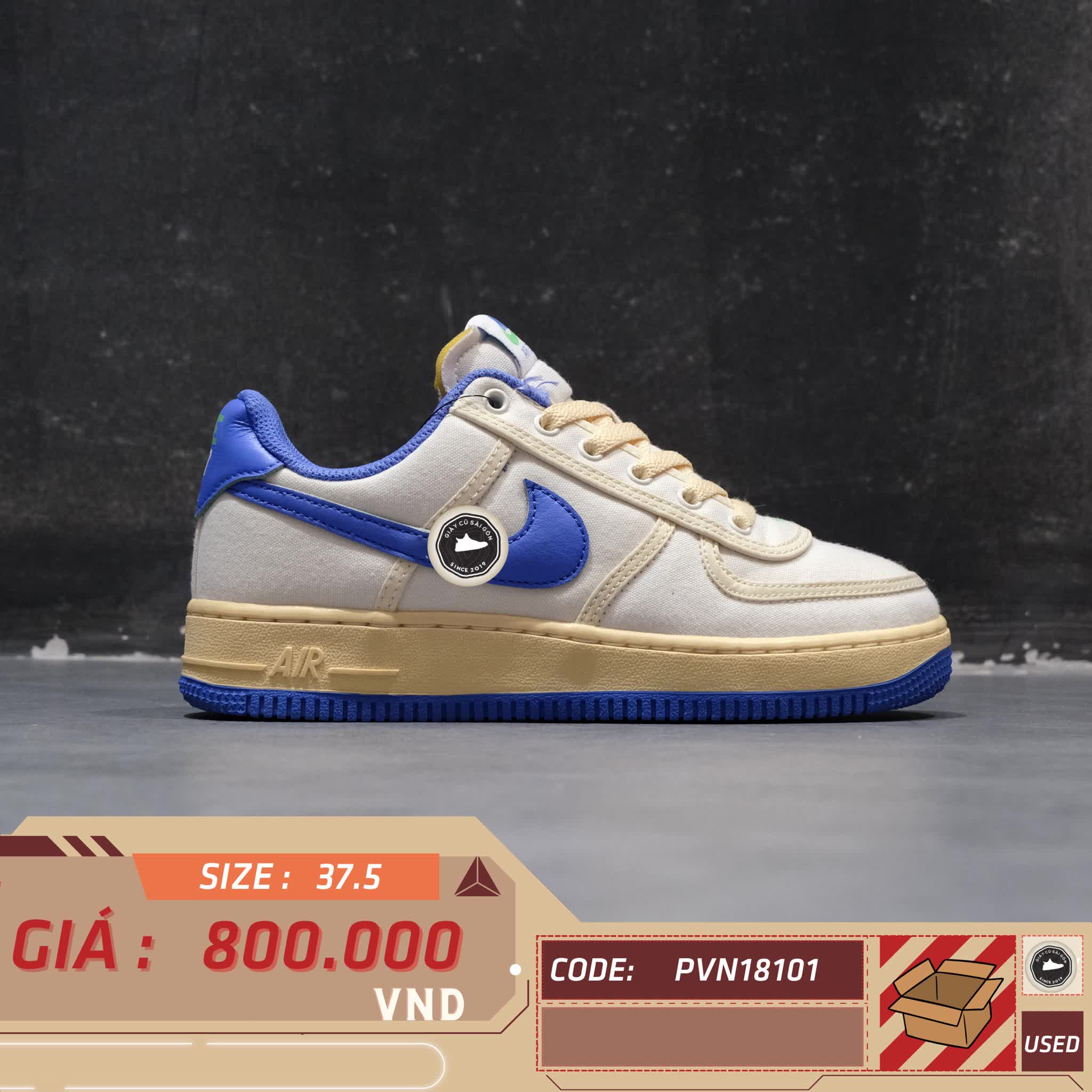 NIKE AIR FORCE 1 '07 LOW INSIDE OUT FJ5440 133 SIZE 37.5 - GIÀY THỂ THAO - GIÀY 2HAND