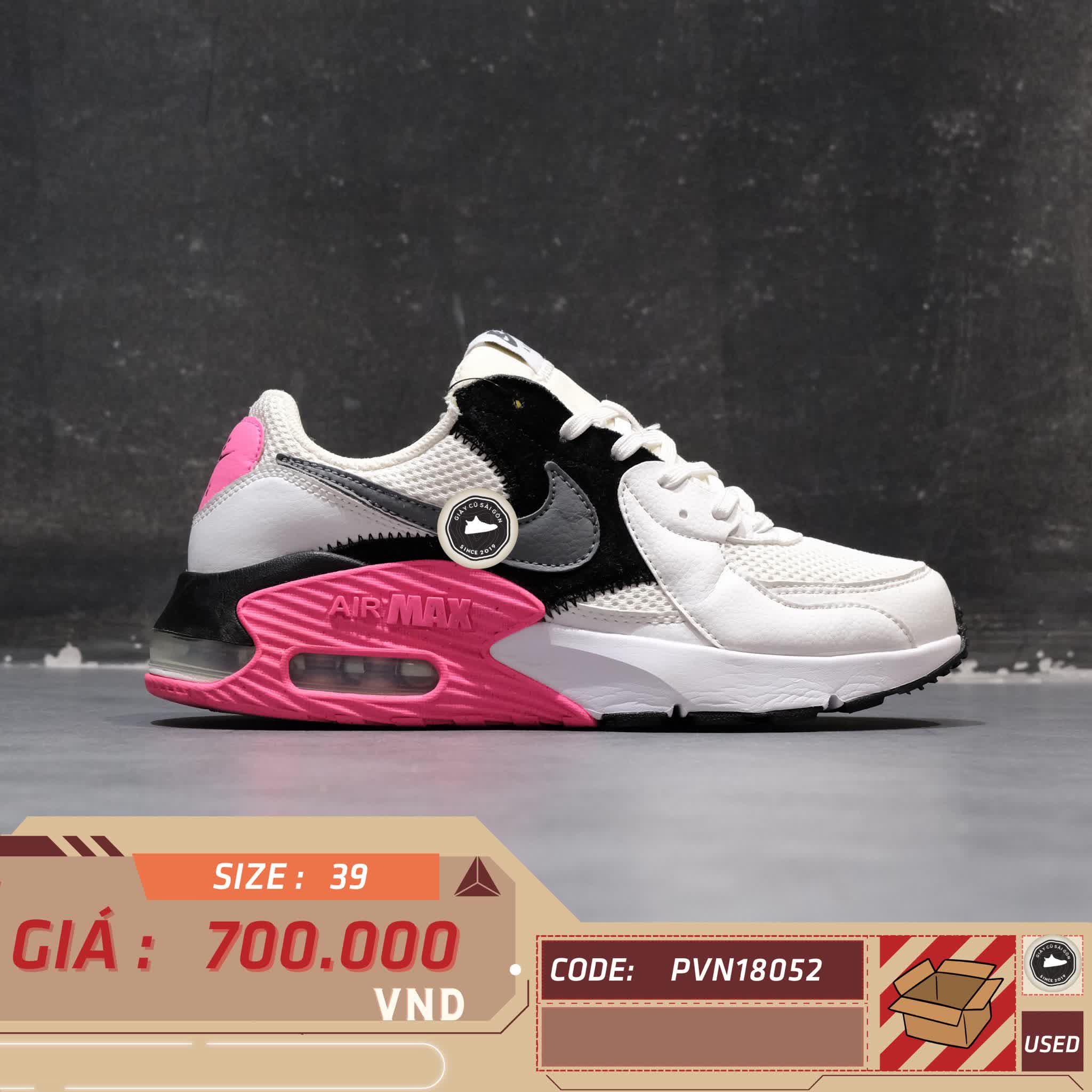 NIKE AIR MAX EXCEE CD5432 100 SIZE 39 - GIÀY THỂ THAO - GIÀY 2HAND