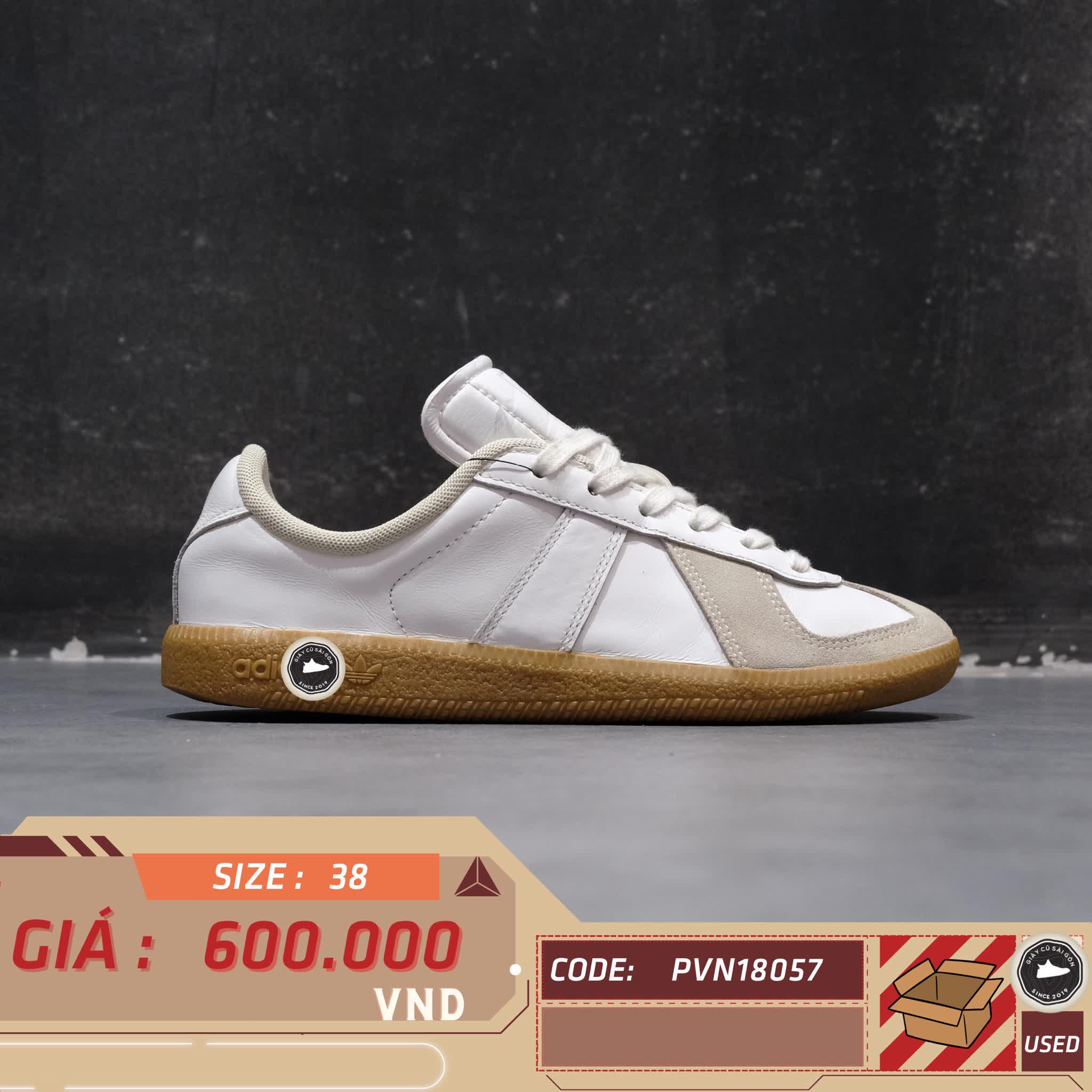 ADIDAS BW ARMY 'FOOTWEAR WHITE' – BZ0579 – SIZE 38 – GIÀY 2HAND CHÍNH HÃNG