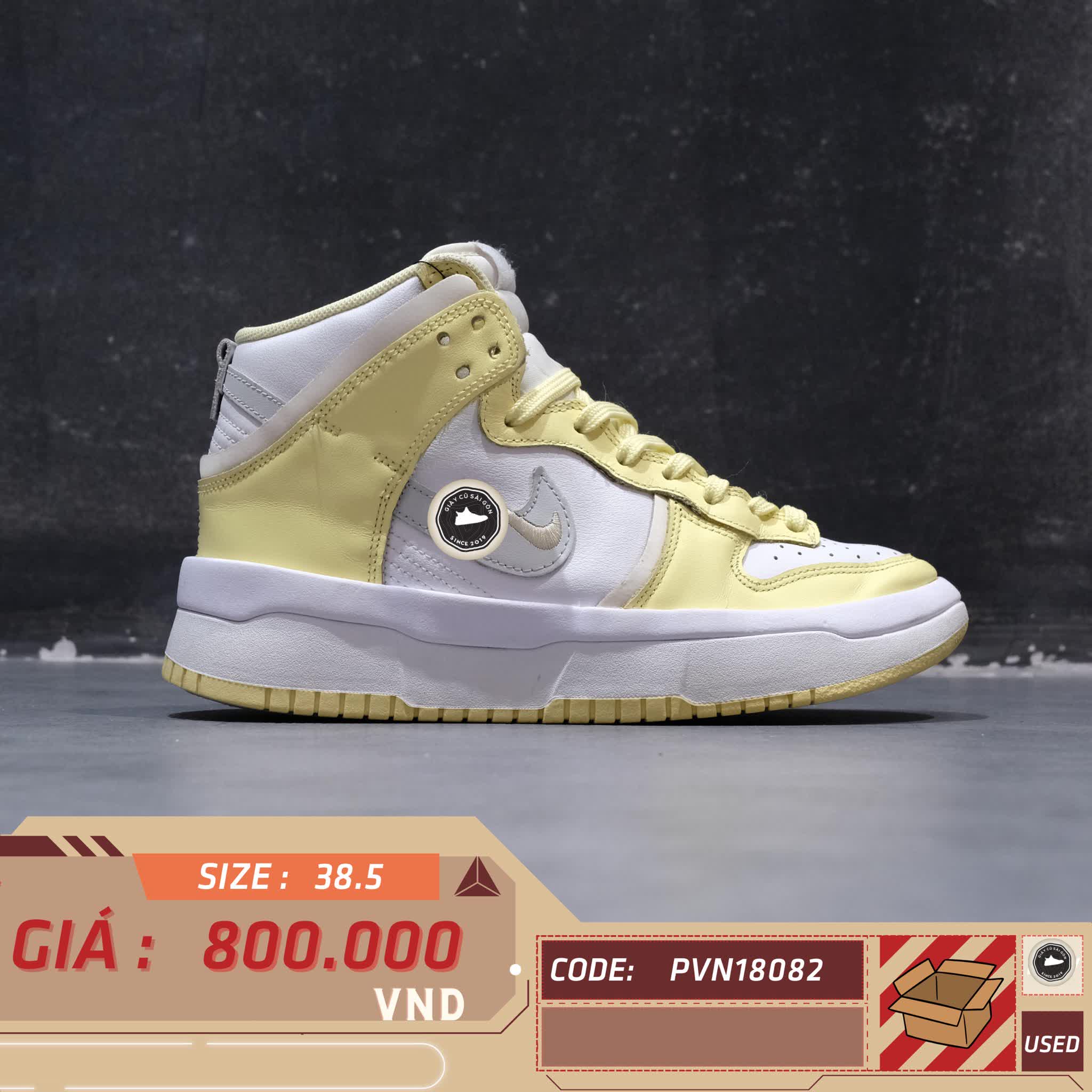 NIKE DUNK HIGH UP DH3718 105 SIZE 38.5 - GIÀY 2HAND CHÍNH HÃNG