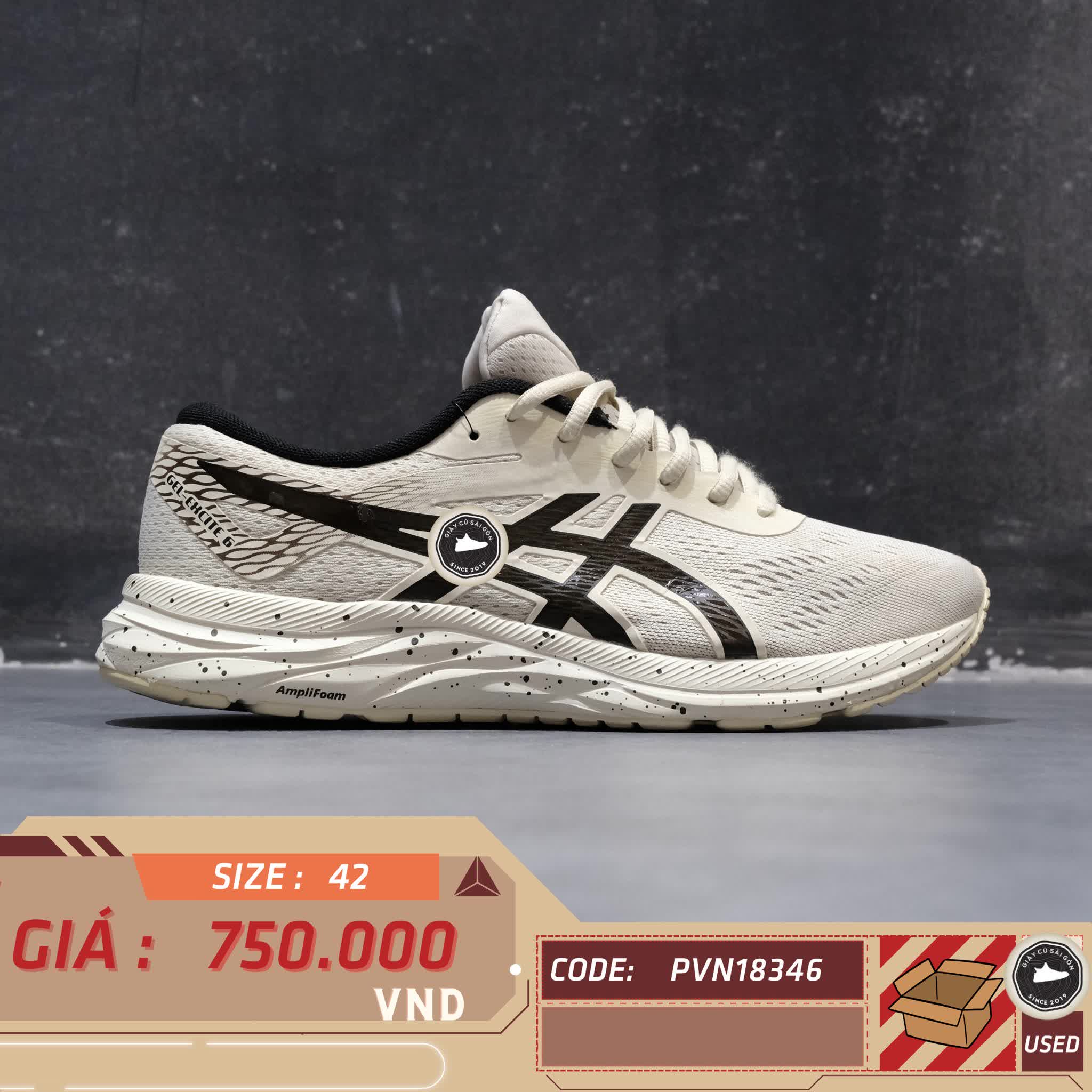 👟 ASICS GEL-EXCITE 6 SIZE 42 - GIÀY 2HAND CHÍNH HÃNG 👟