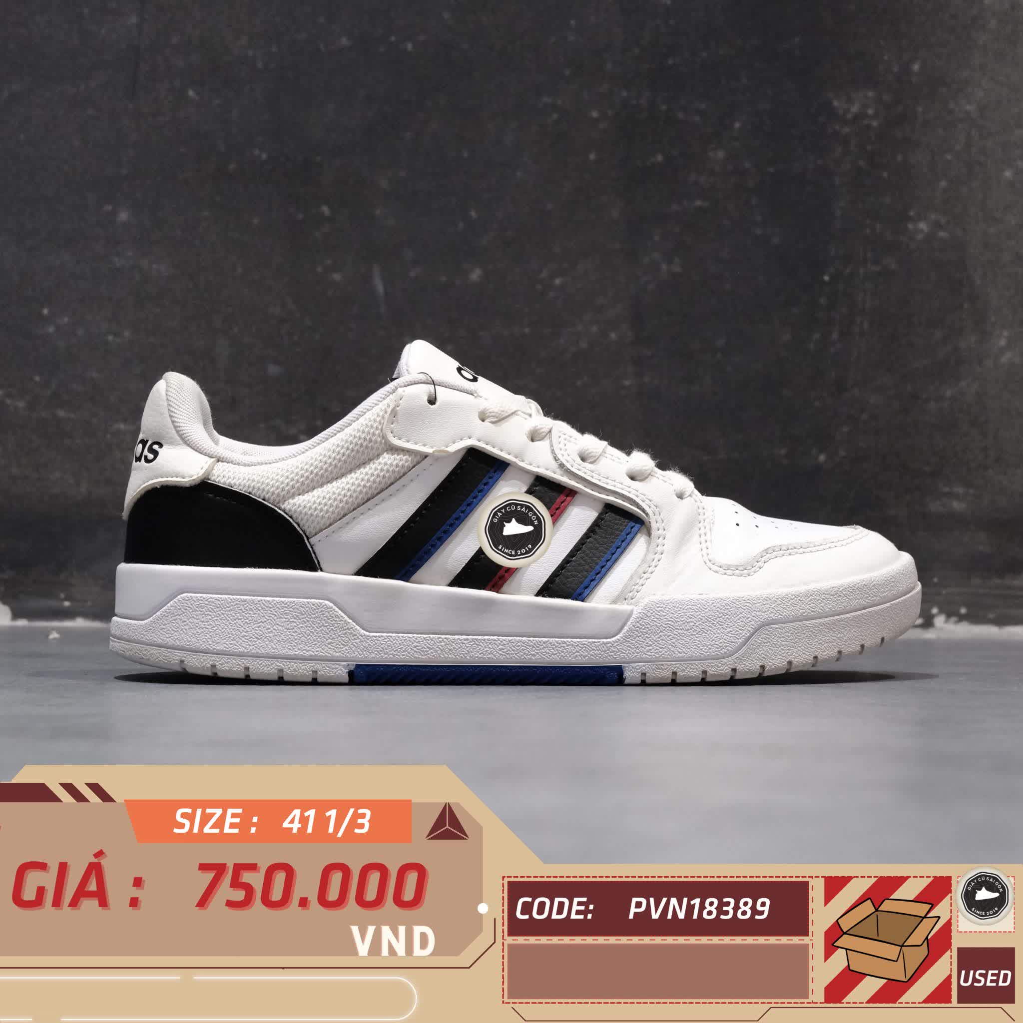 ADIDAS ENTRAP – 6075 – SIZE 41 1/3 – GIÀY 2HAND CHÍNH HÃNG