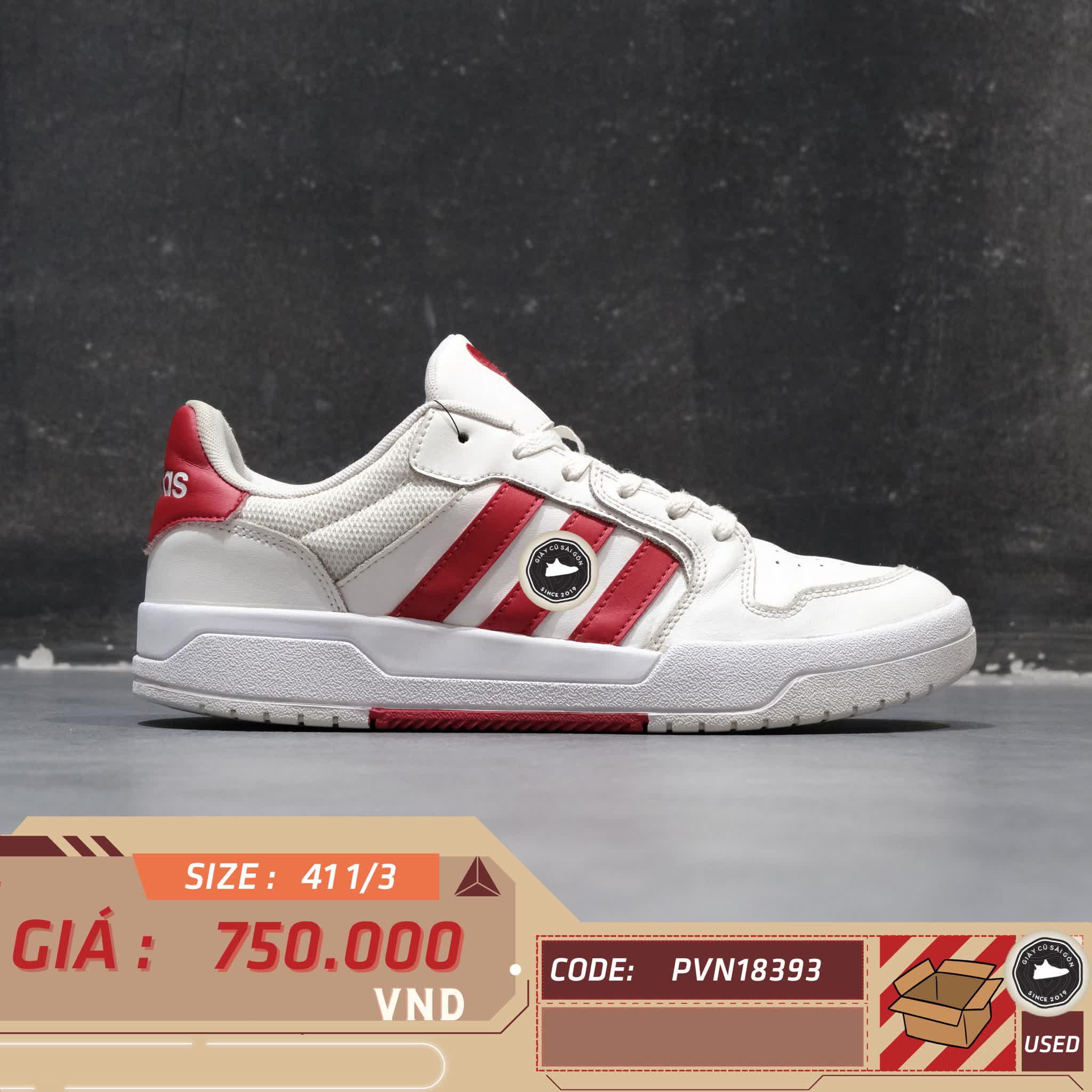 ADIDAS NEO ENTRAP DISNEY 'WHITE RED' FW7010 SIZE 41 1/3 – GIÀY 2HAND CHÍNH HÃNG