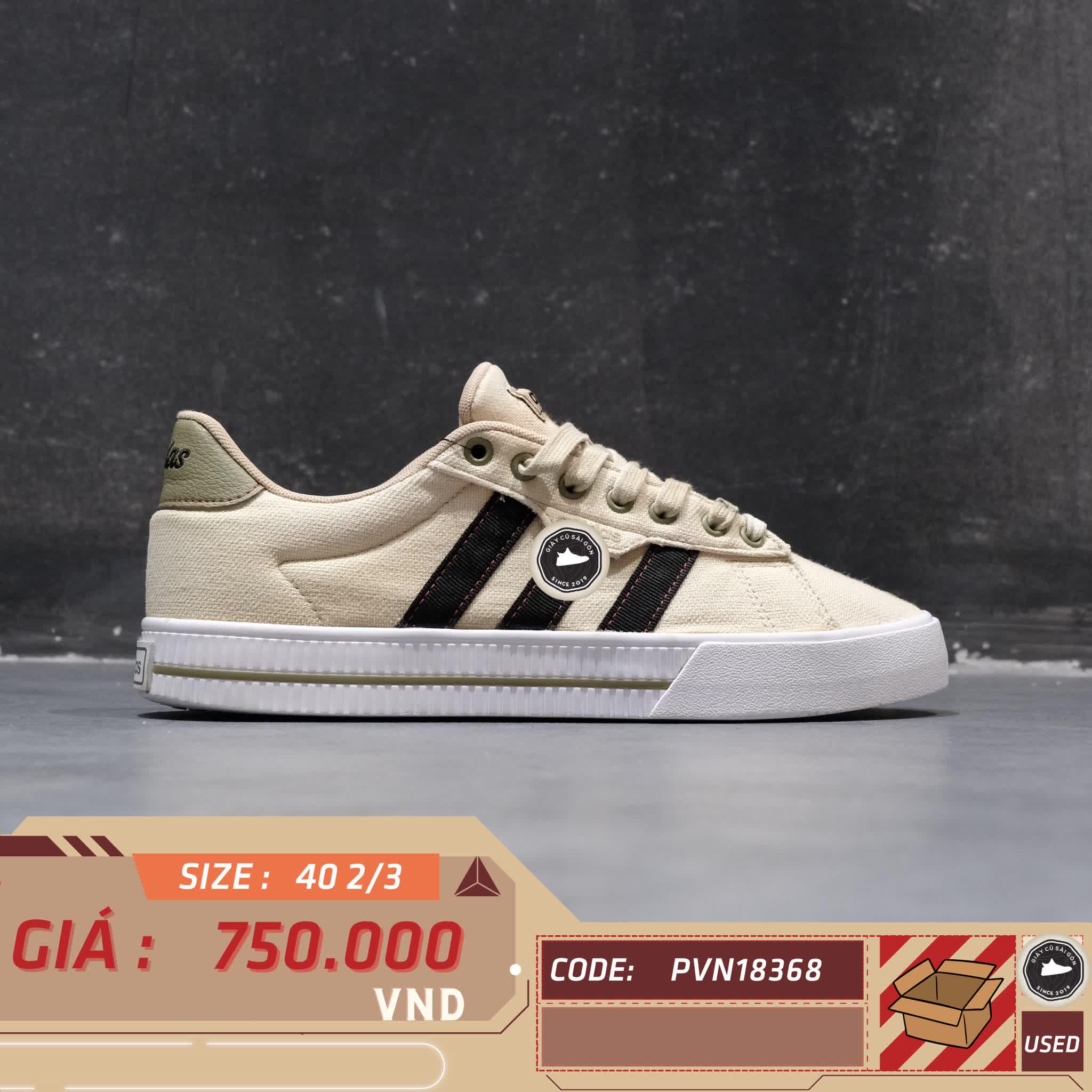 ADIDAS DAILY 3.0 “MAGIC BEIGE” – GY2254 – GIÀY 2HAND CHÍNH HÃNG​