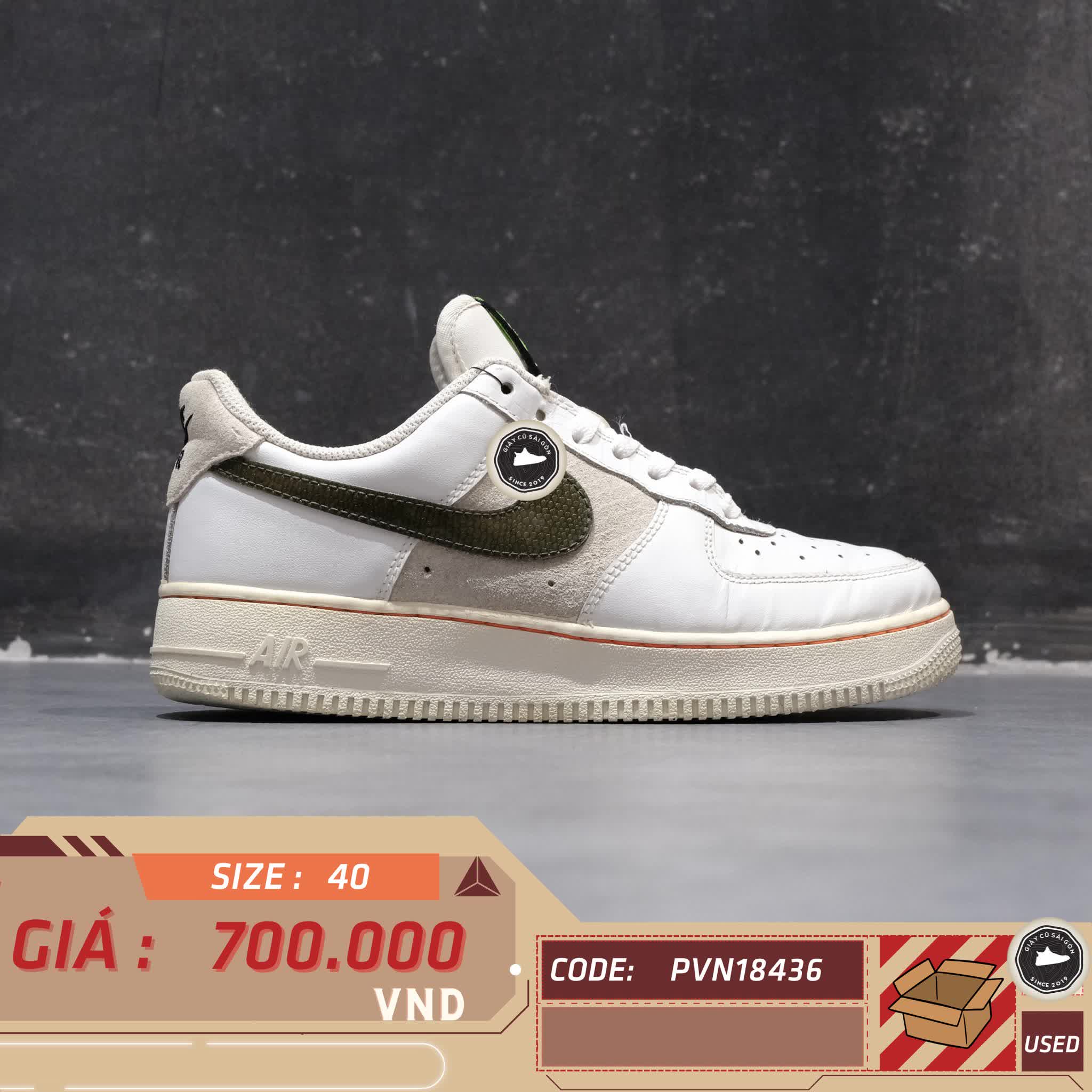 NIKE AIR FORCE 1 LOW ‘X’S AND O’S’ FN8892-191 – GIÀY 2HAND