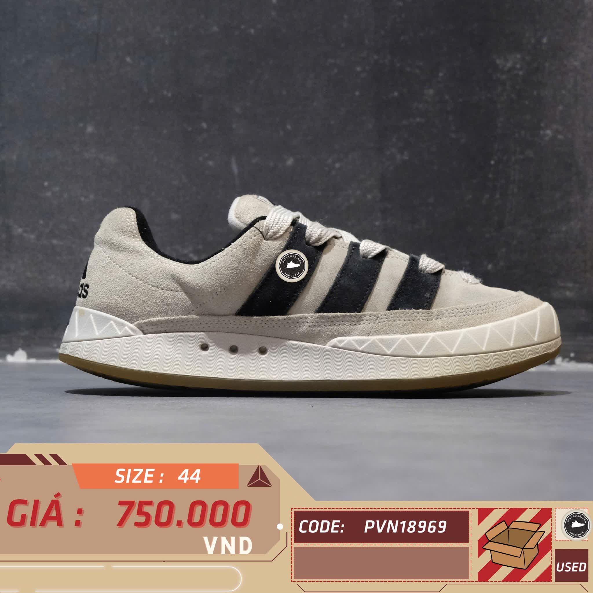 ADIDAS ADIMATIC 'GREY BLACK' GY2091 SIZE 44 GIÀY 2HAND