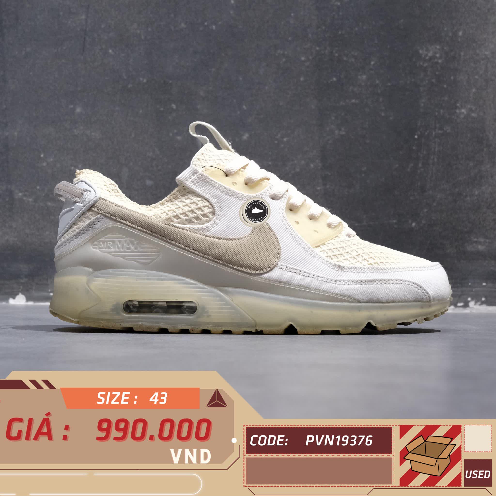 NIKE AIR MAX 90 TERRASCAPE – DM0033 100 – SIZE 43 – GIÀY 2HAND