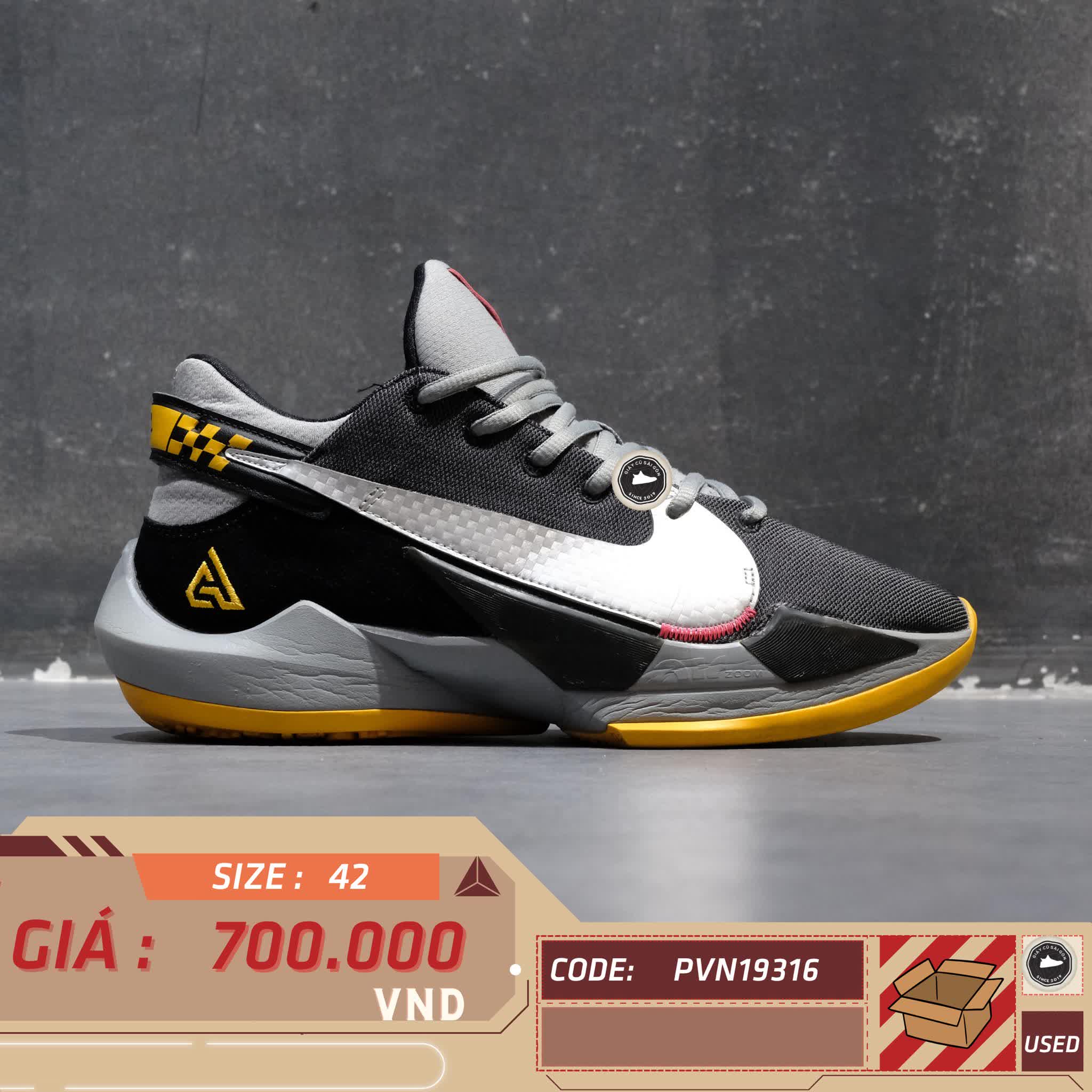 NIKE ZOOM FREAK 2 TAXI – CK5825 006 SIZE 42 – GIÀY 2HAND CHÍNH HÃNG