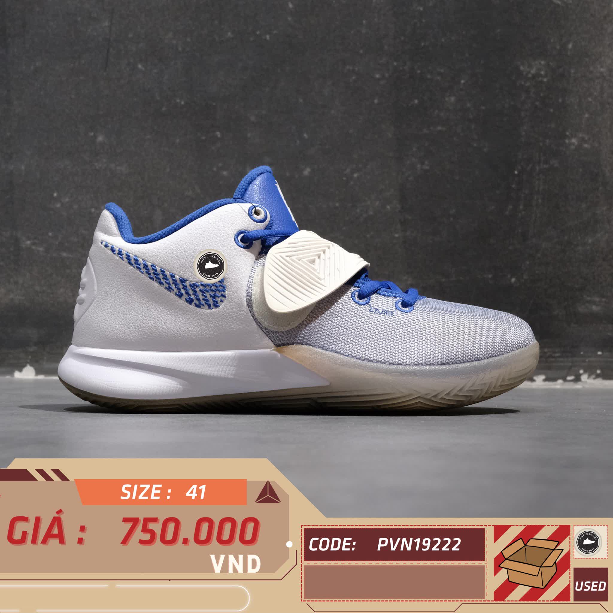NIKE KYRIE FLYTRAP 3 EP 'VARSITY ROYAL' – CD0191‑100 – GIÀY 2HAND CHÍNH HÃNG [PVN19222]