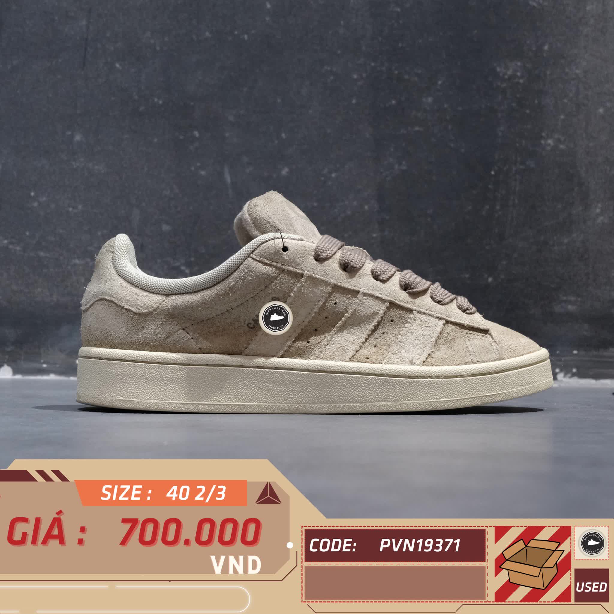 ADIDAS WOMEN CAMPUS 00s IG5995 SIZE 40 2/3 – GIÀY 2HAND CHÍNH HÃNG.