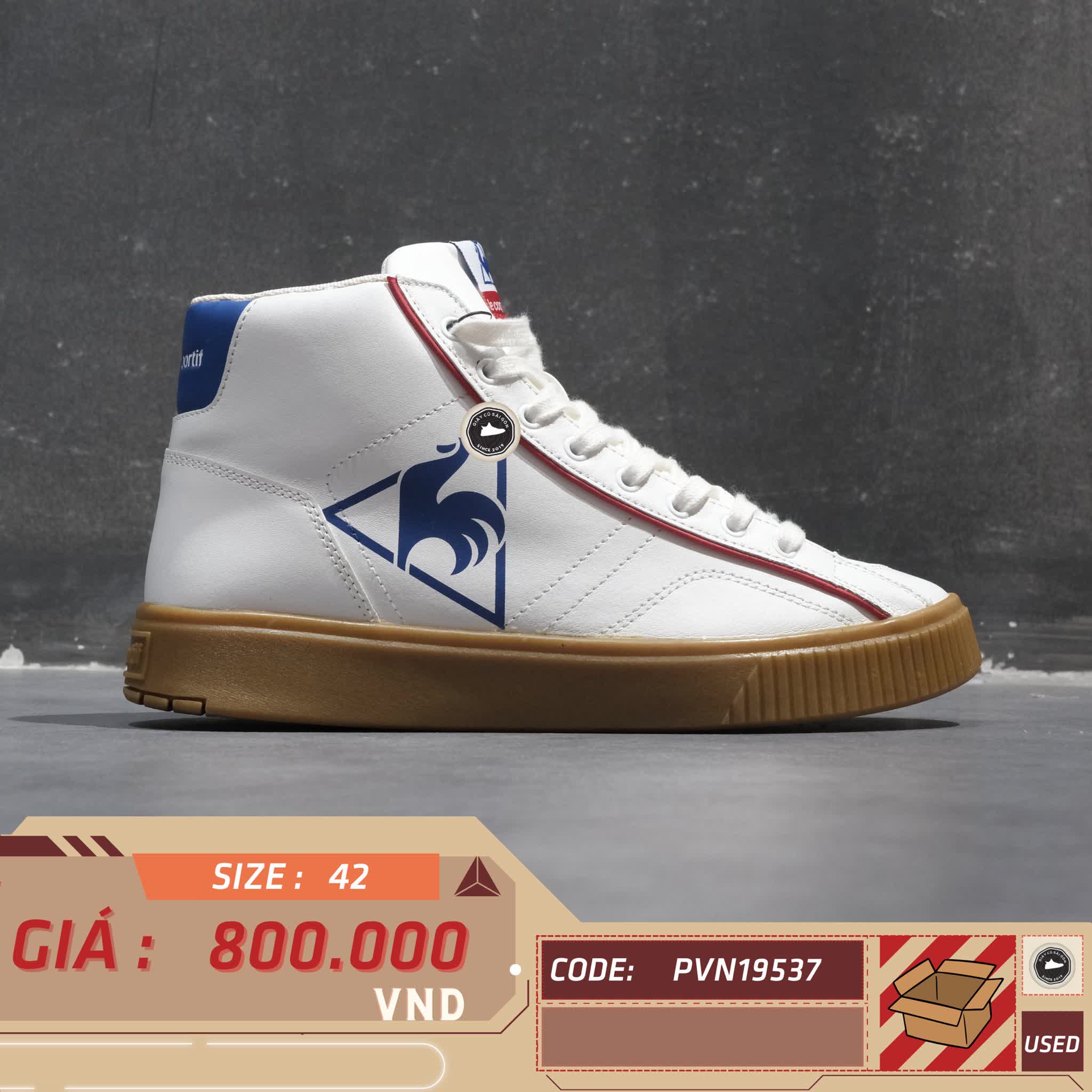 LE COQ SPORTIF PROVENCALE – SIZE 42 GIÀY 2HAND CHÍNH HÃNG – PVN19537