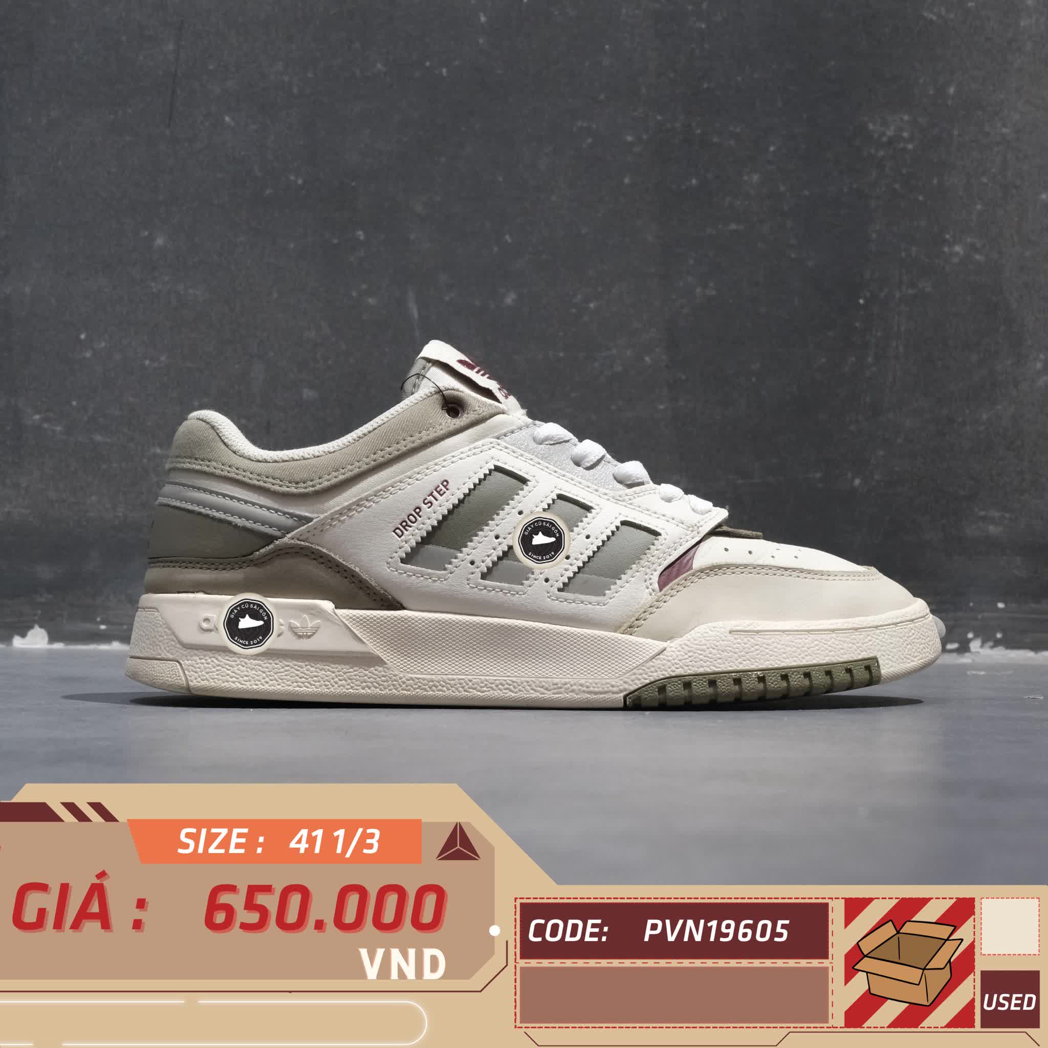 ADIDAS DROP STEP GW9734 SIZE 41 1/3 GIÀY 2HAND CHÍNH HÃNG PVN19605