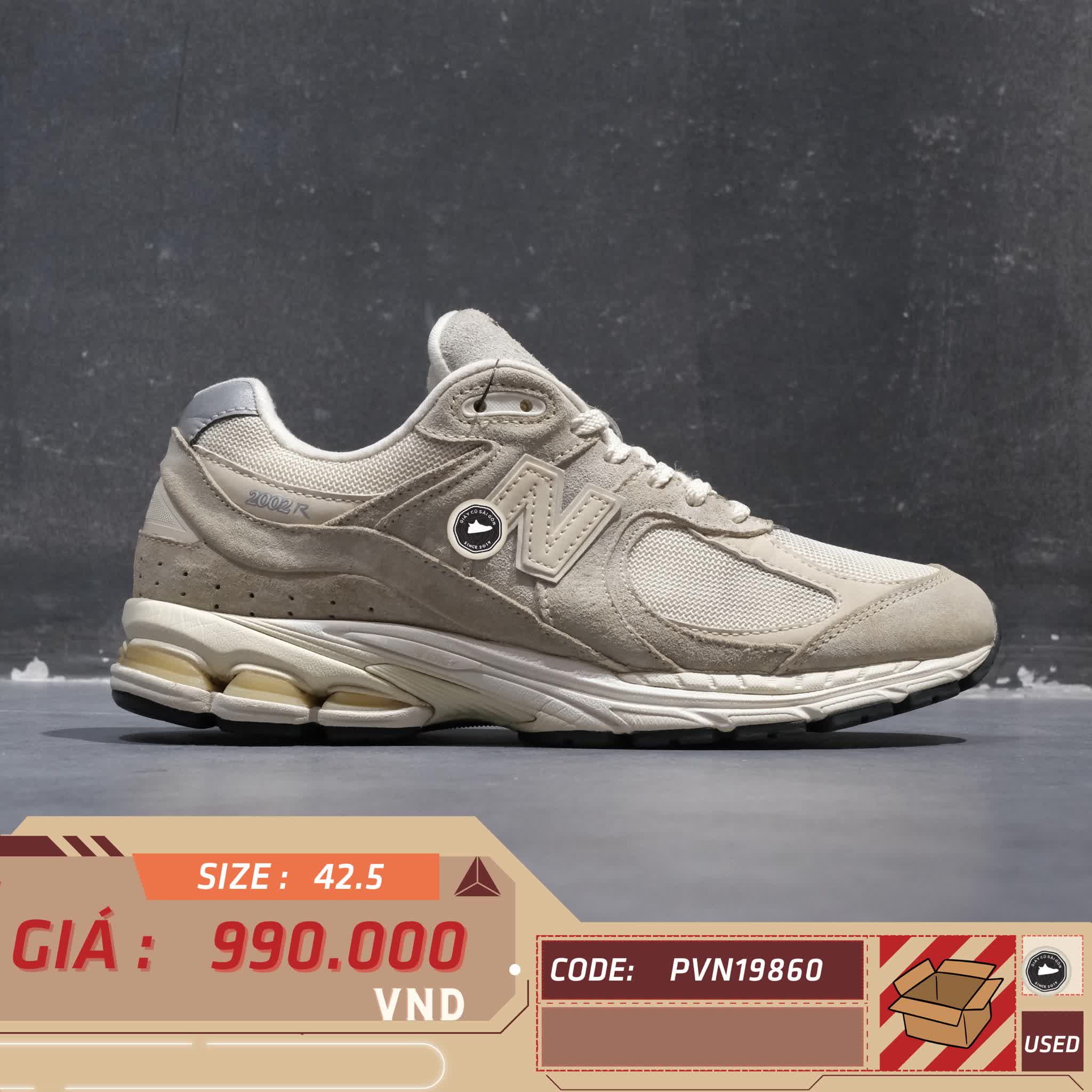 NEW BALANCE 2002R M2002RCC SIZE 42.5 GIÀY 2HAND CHÍNH HÃNG PVN19860