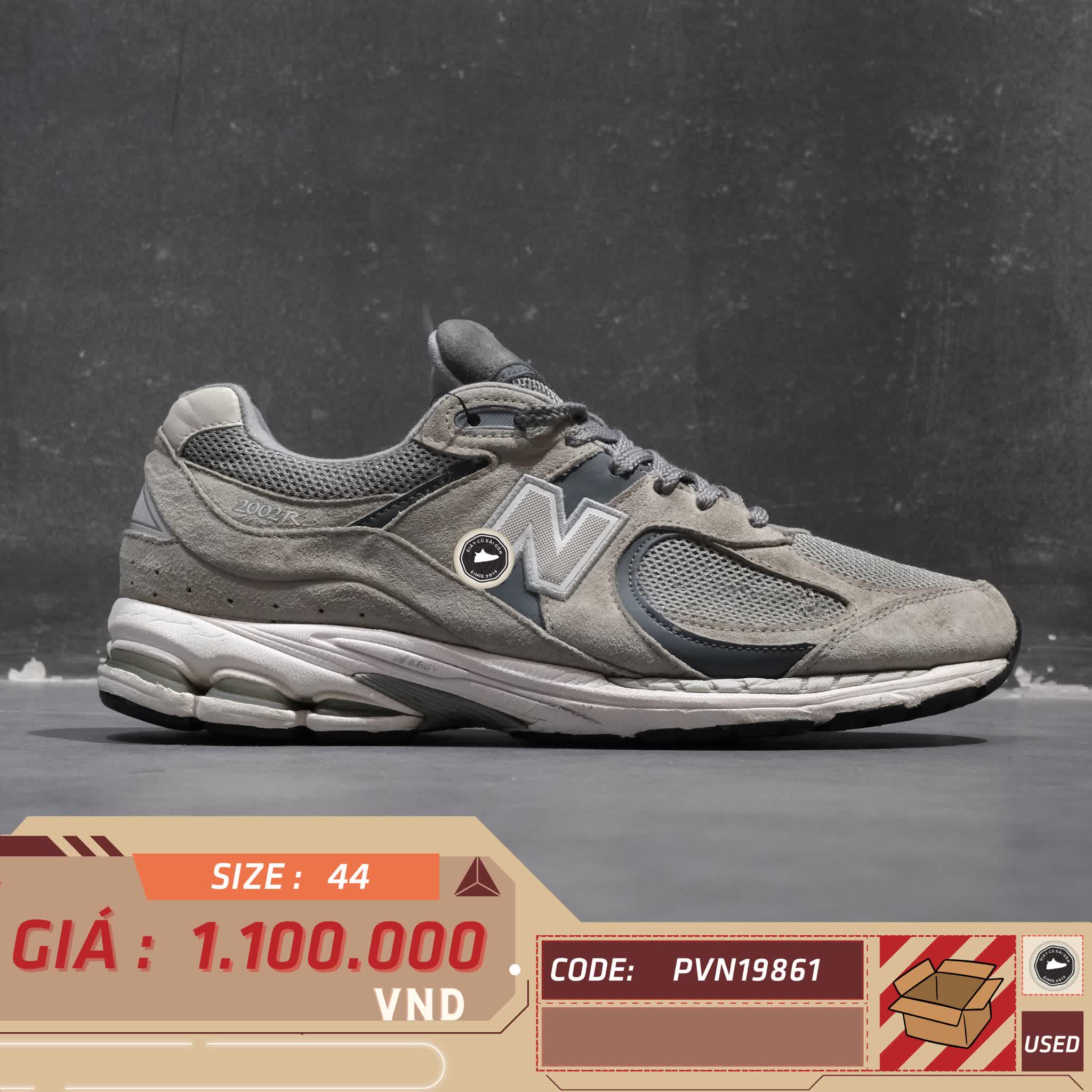 NEW BALANCE 2002R M2002RST SIZE 44 GIÀY 2HAND CHÍNH HÃNG PVN19861