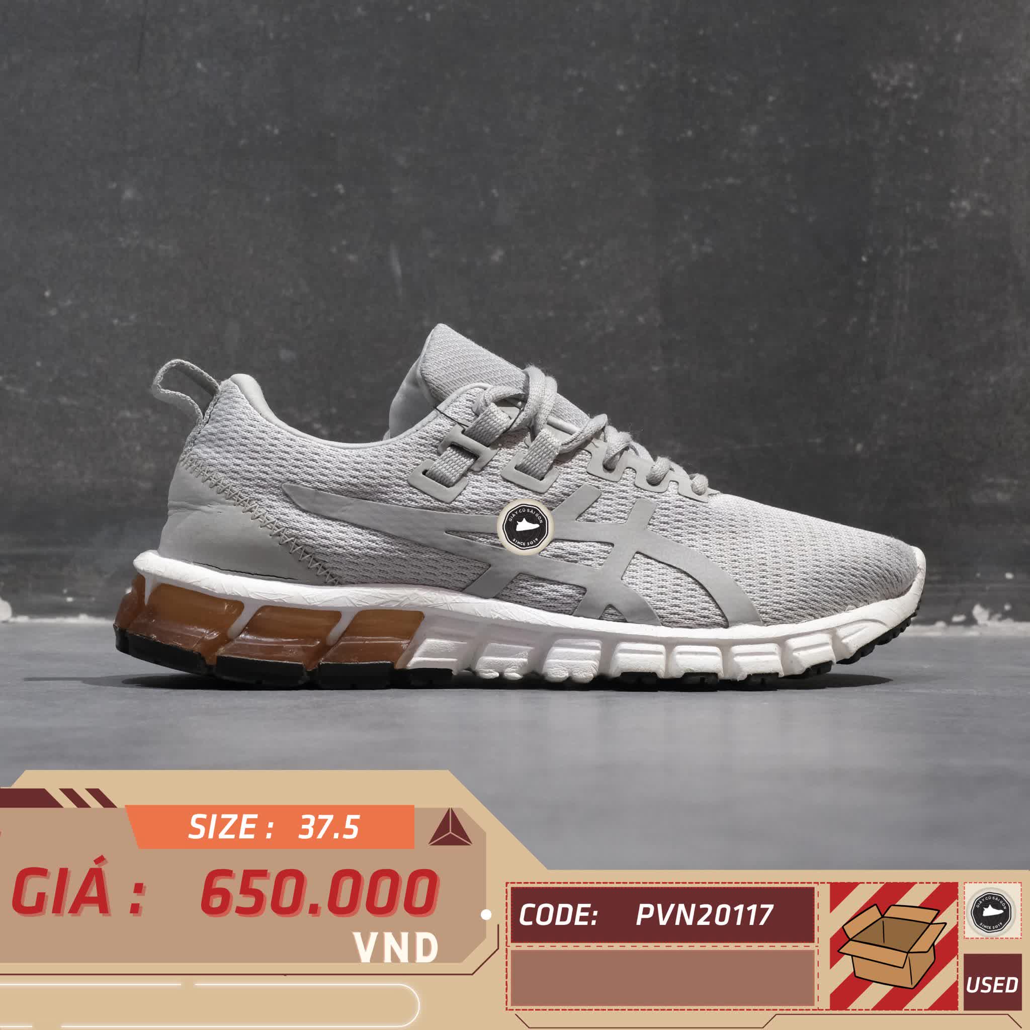 ASICS GEL-QUANTUM 180 VII 1022A115 SIZE GIÀY 2HAND CHÍNH HÃNG PVN20117