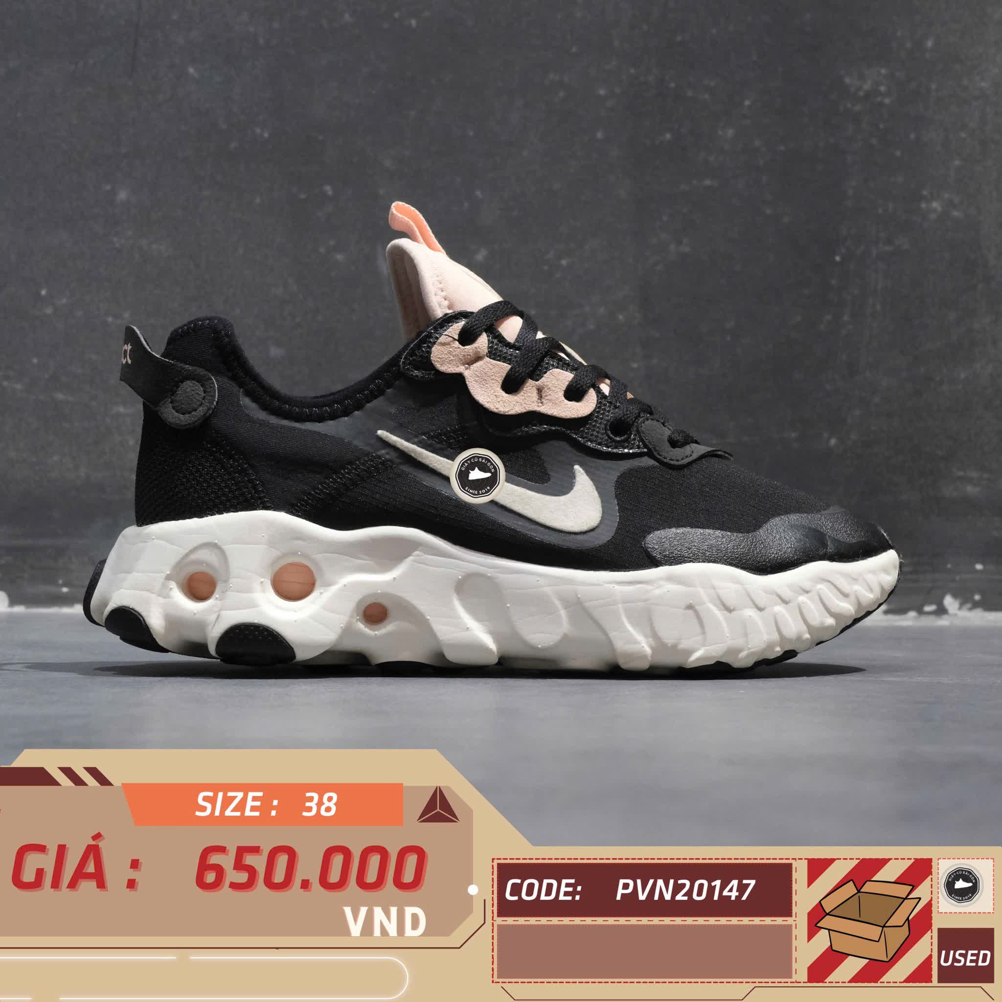 NIKE REACT ART3MIS CN8203-004 SIZE 38 GIÀY 2HAND CHÍNH HÃNG PVN20147