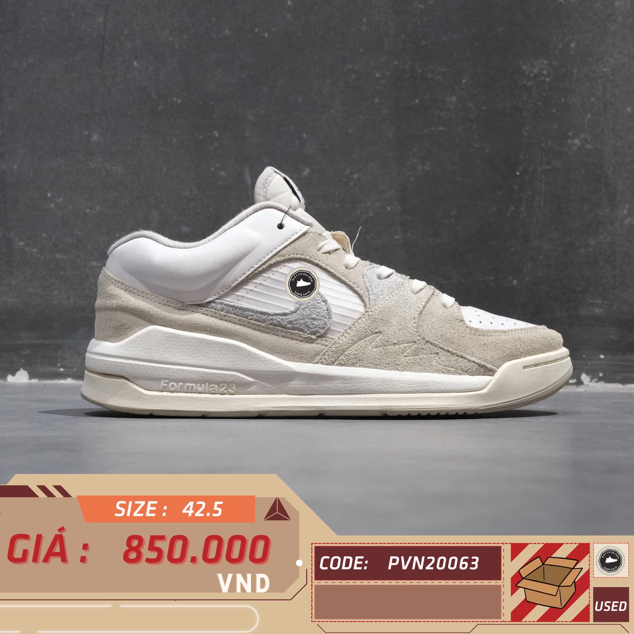 NIKE AIR FORCE 1 LOW WHITE DX4397 100 SIZE 42.5 – GIÀY 2HAND CHÍNH HÃNG