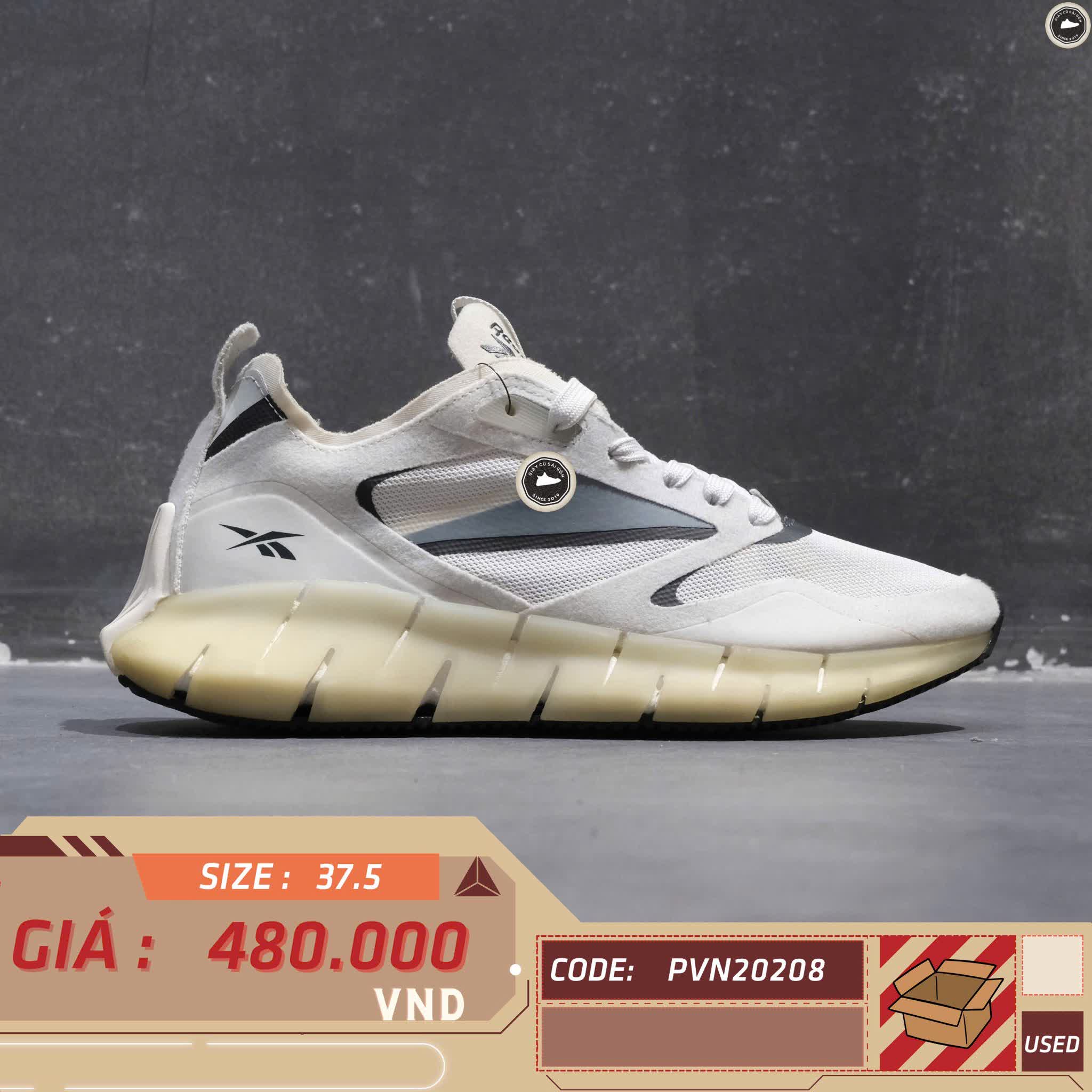 REEBOK ZIG KINETICA HORIZON FW5302 SIZE 37.5 GIÀY 2HAND CHÍNH HÃNG PVN20208