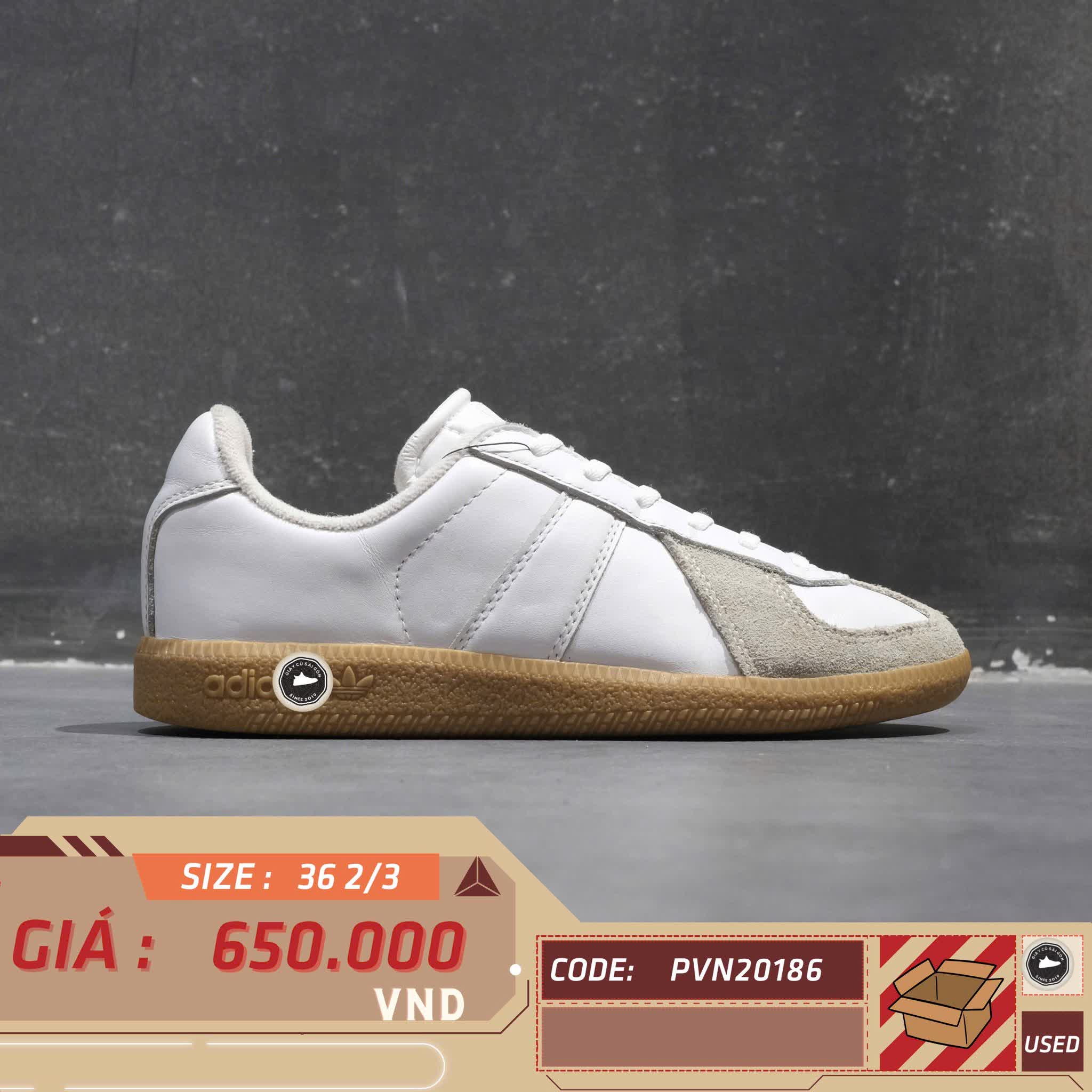 ADIDAS BW ARMY FOOTWEAR WHITE BZ0579 SIZE 36 2/3 GIÀY 2HAND CHÍNH HÃNG PVN20186