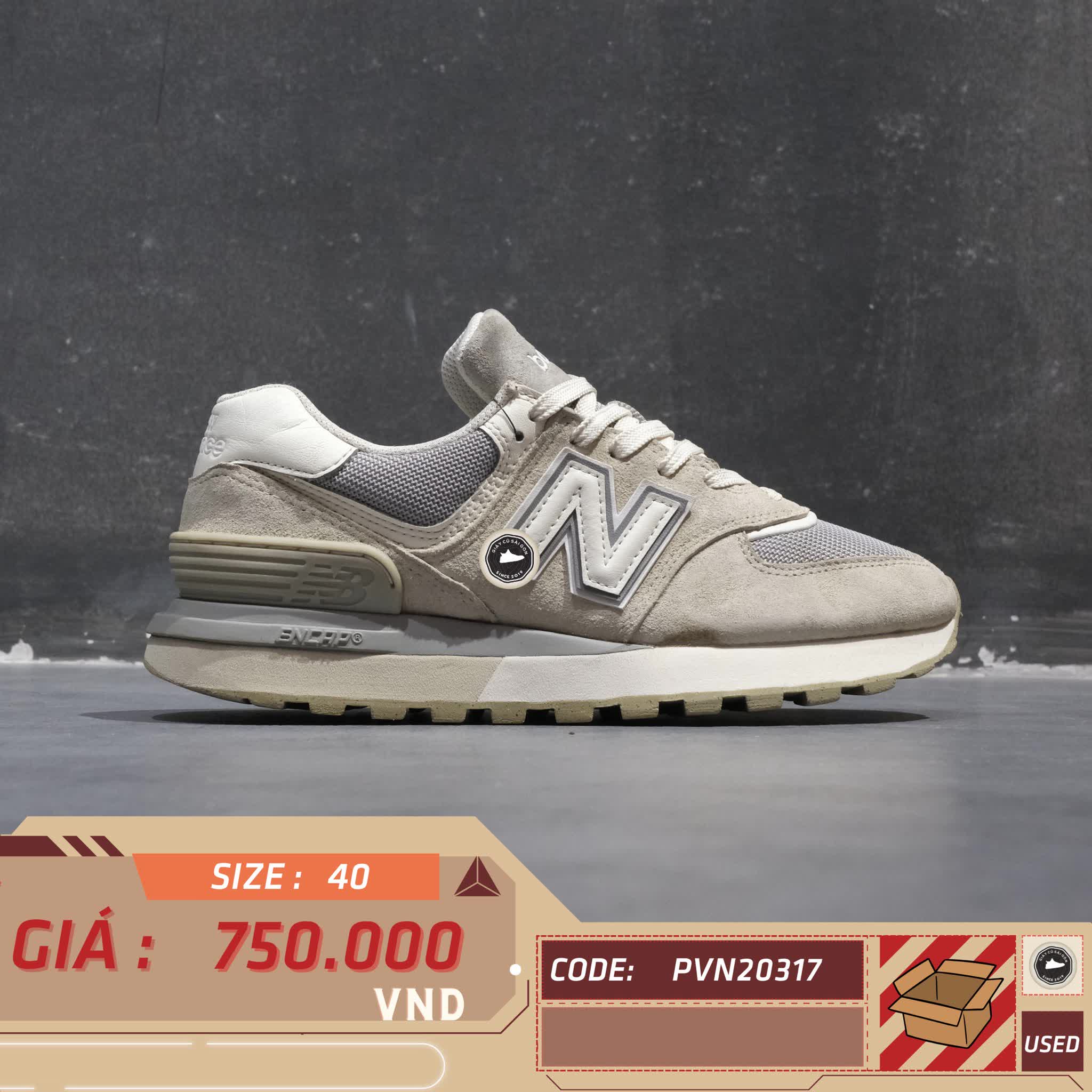 New Balance 574 ‘LGVB’ – U574LGVB SIZE 40 Giày 2hand chính hãng PVN20317