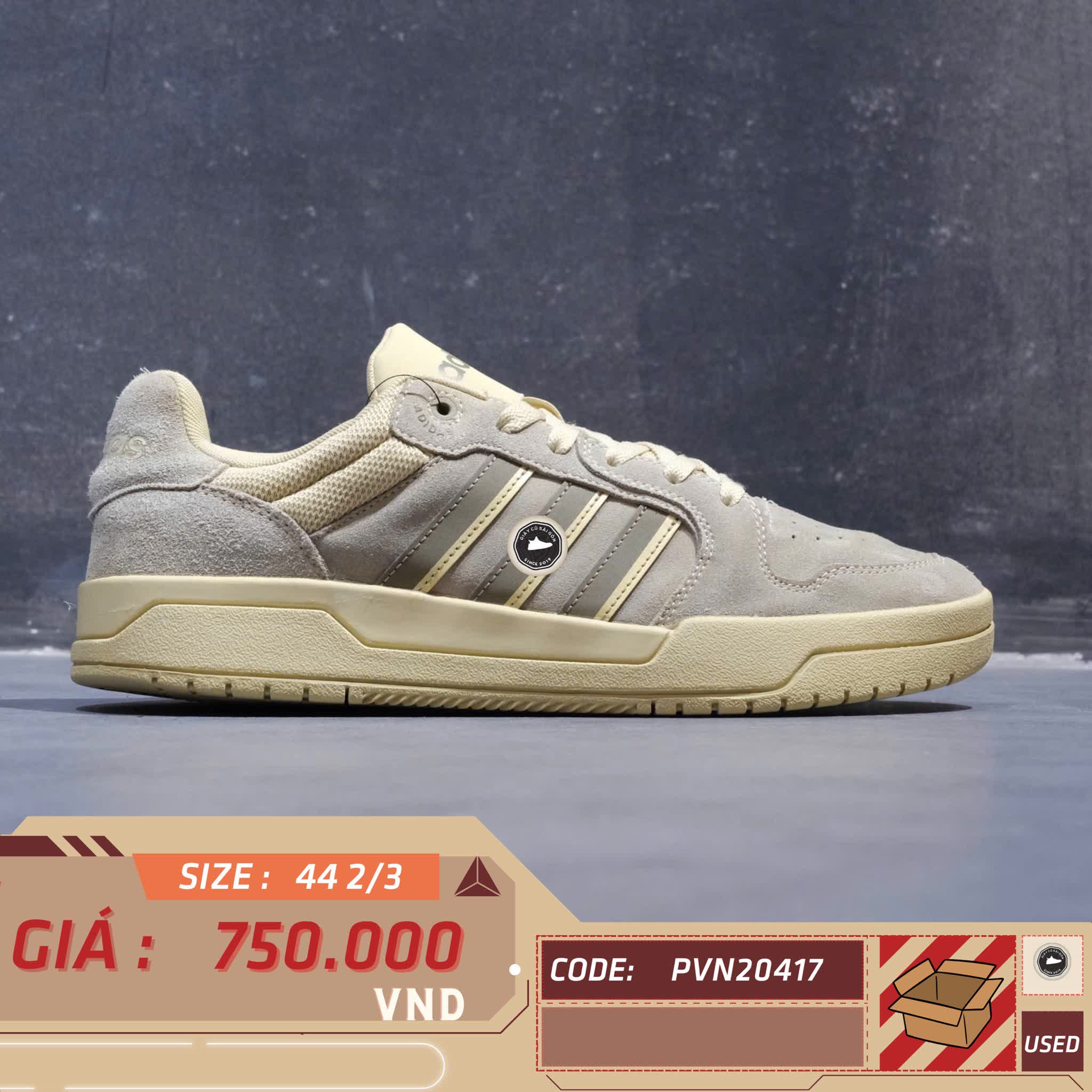 ADIDAS ENTRAP JS3007 SIZE 44 2/3 GIÀY 2HAND CHÍNH HÃNG PVN20417