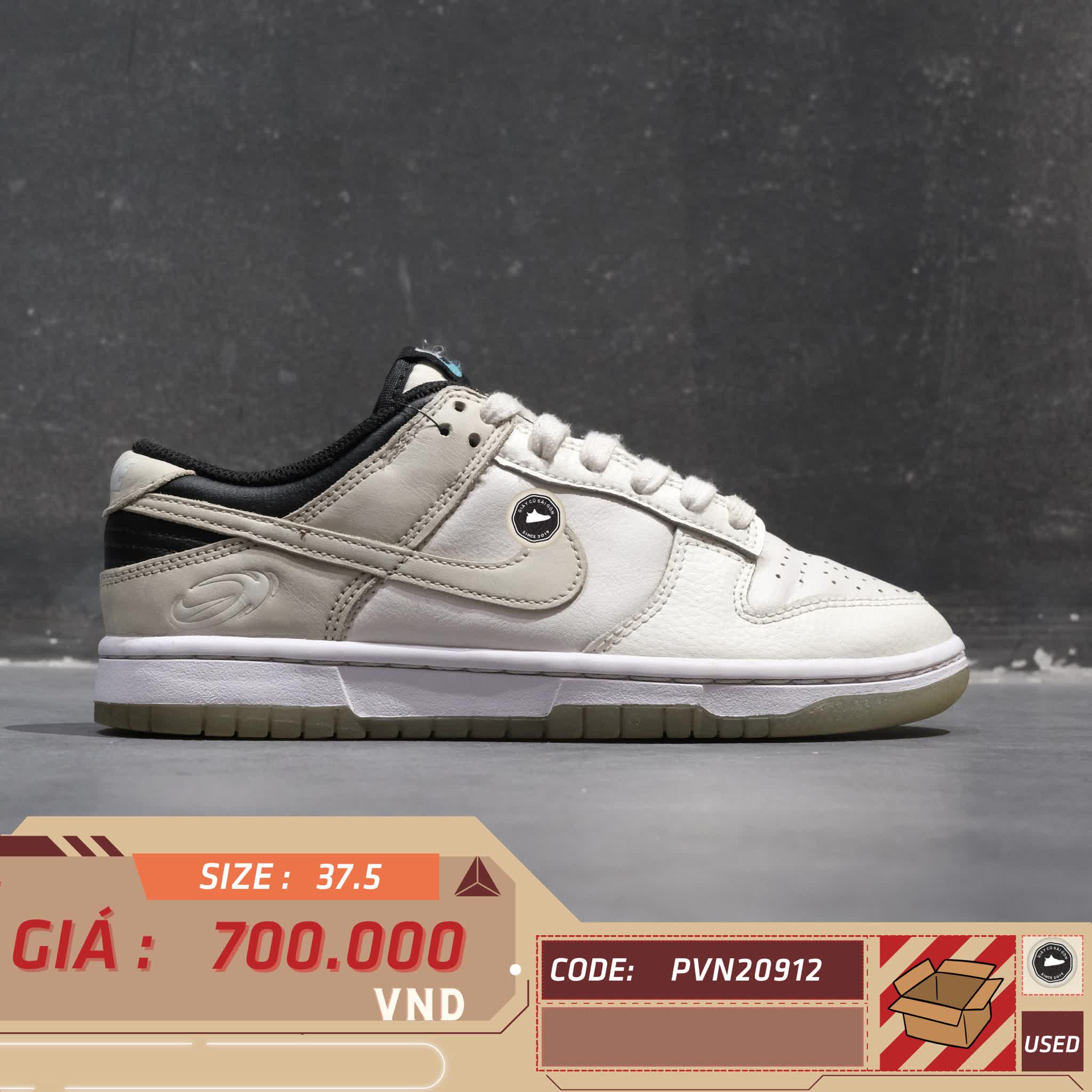 NIKE DUNK LOW SUPERSONIC FN7646-030 SIZE 37.5 GIÀY 2HAND CHÍNH HÃNG PVN20912