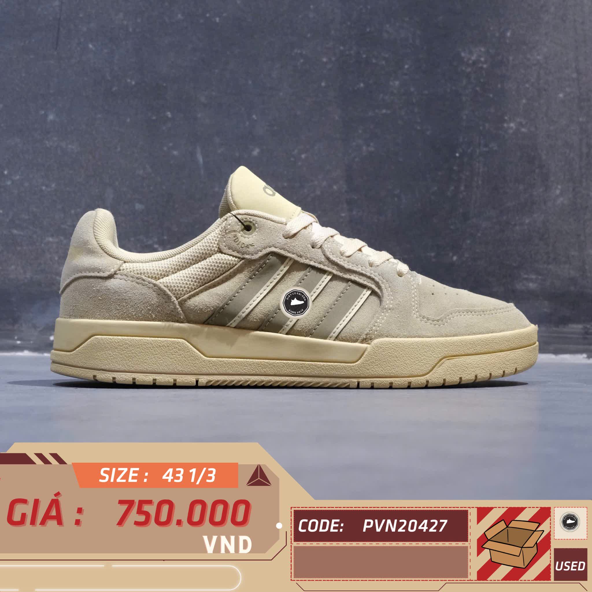 ADIDAS ENTRAP JS3007 SIZE 43 1/3 GIÀY 2HAND CHÍNH HÃNG PVN20427