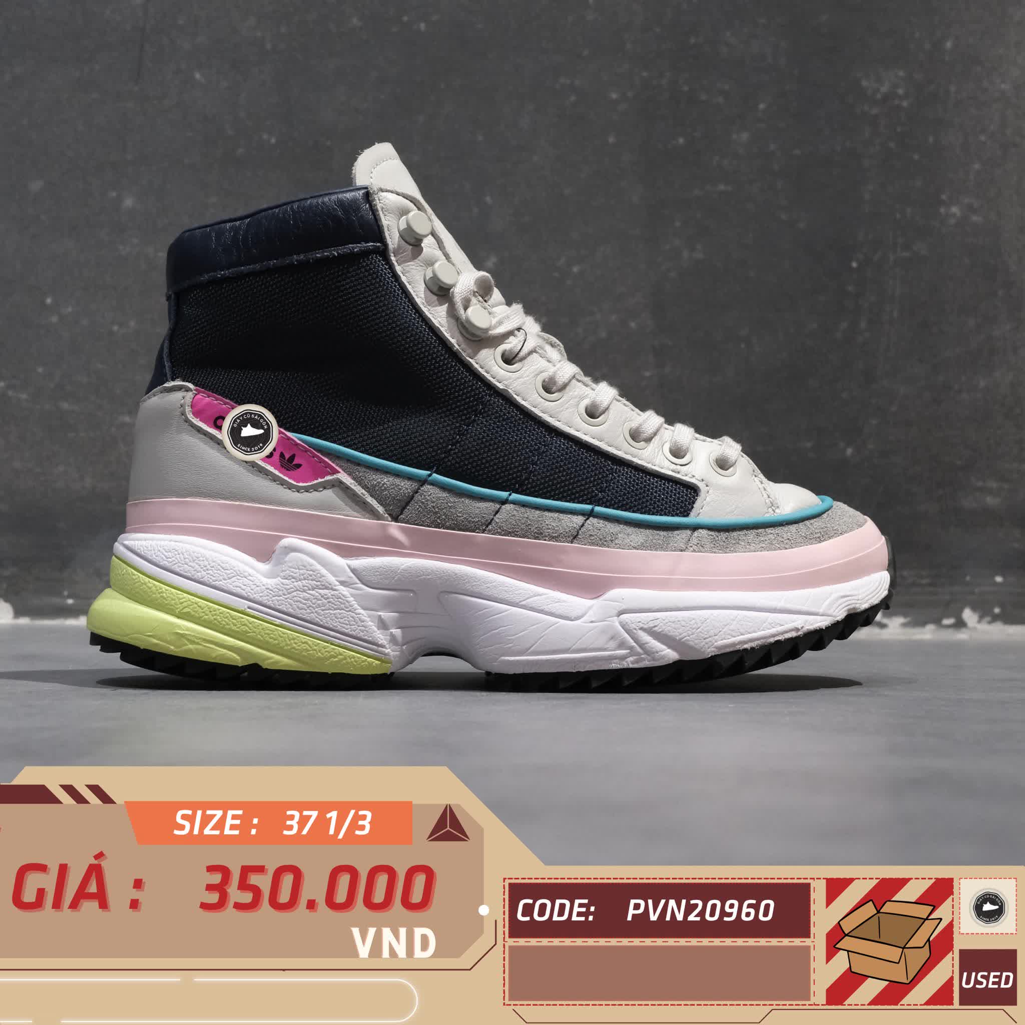 ADIDAS KIELLOR XTRA BOOT 'COLLEGIATE NAVY' EF9096 SIZE 37 1/3 GIÀY 2HAND CHÍNH HÃNG PVN20960