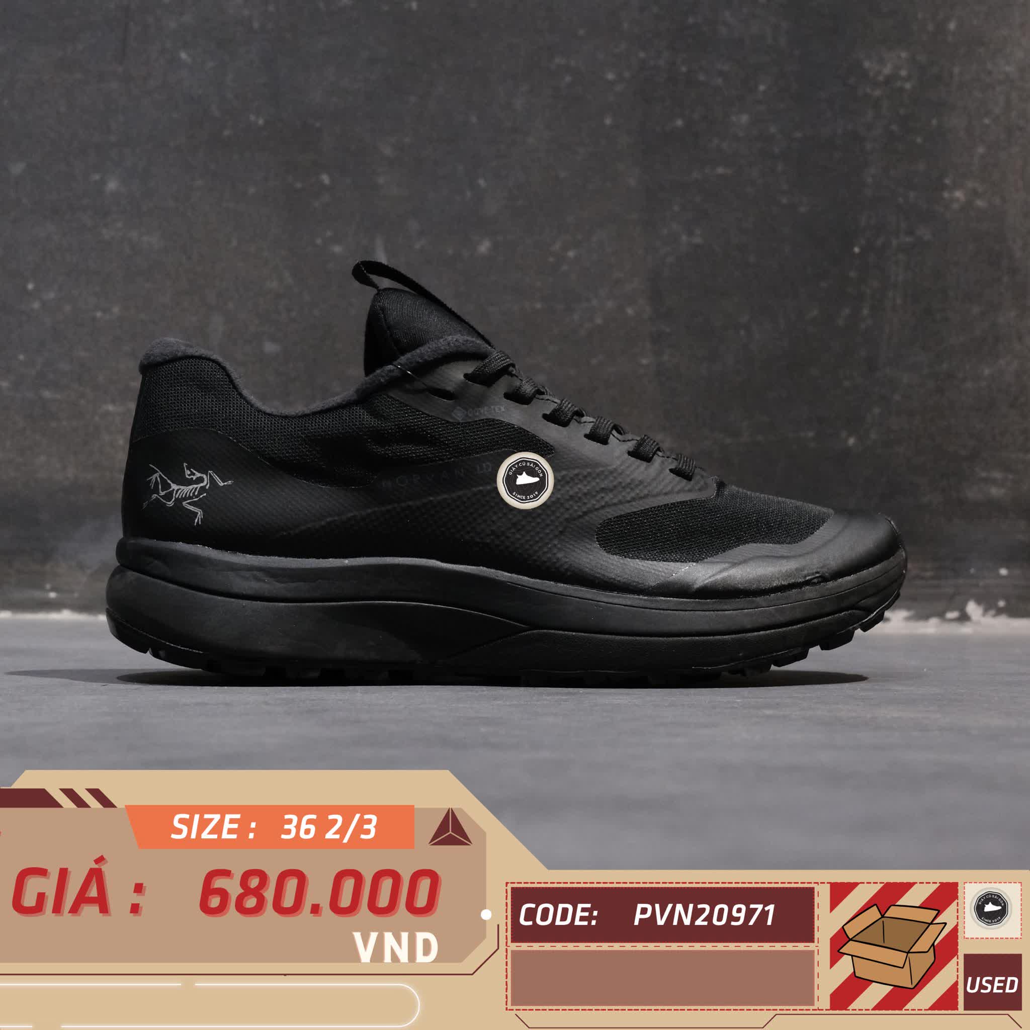 Arc'teryx Norvan LD 2 225389 SIZE 36 2/3 GIÀY 2HAND CHÍNH HÃNG PVN20971