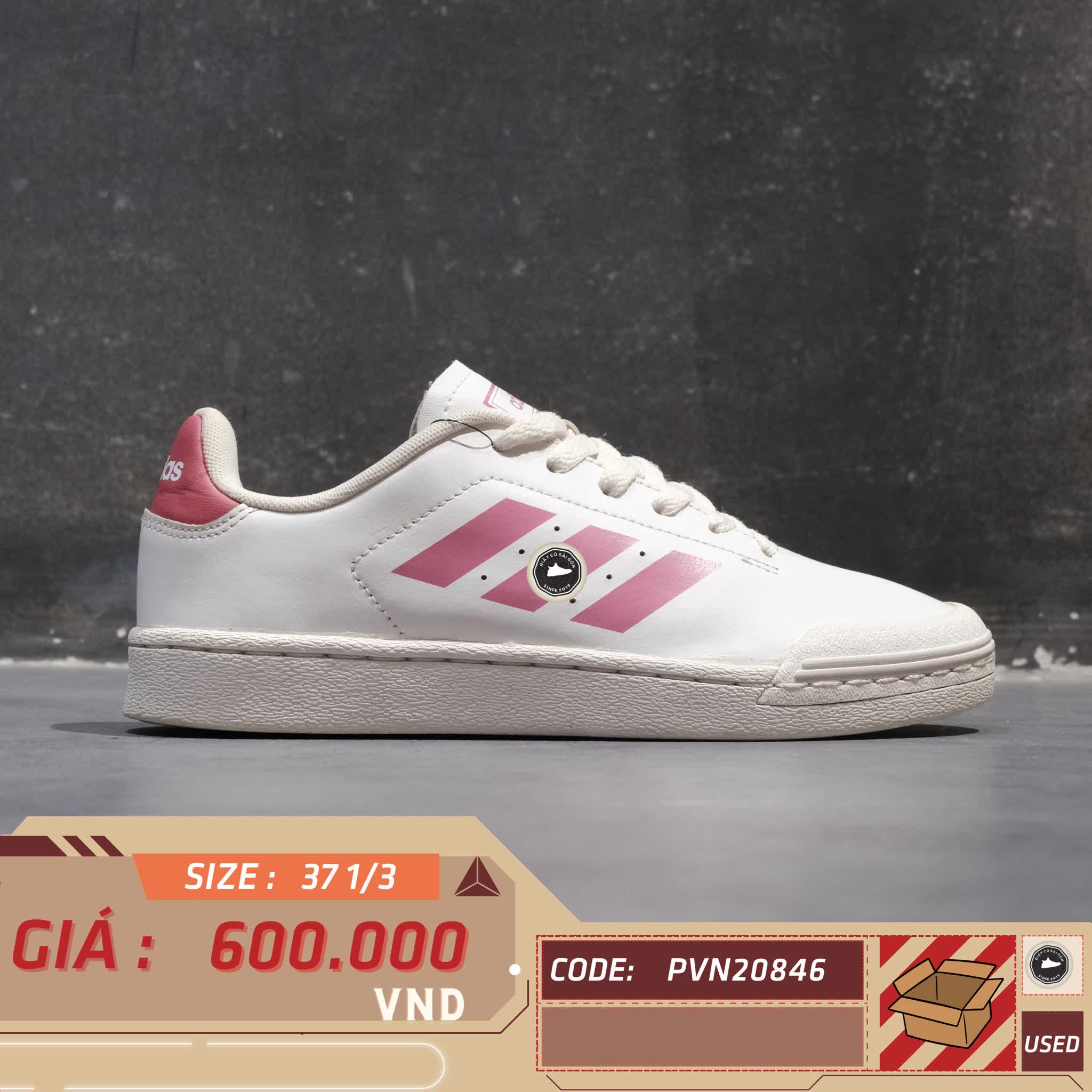 ADIDAS GRAND COURT CLOUDFOAM LIFESTYLE B96215 SIZE 37 1/3 GIÀY 2HAND CHÍNH HÃNG PVN20846