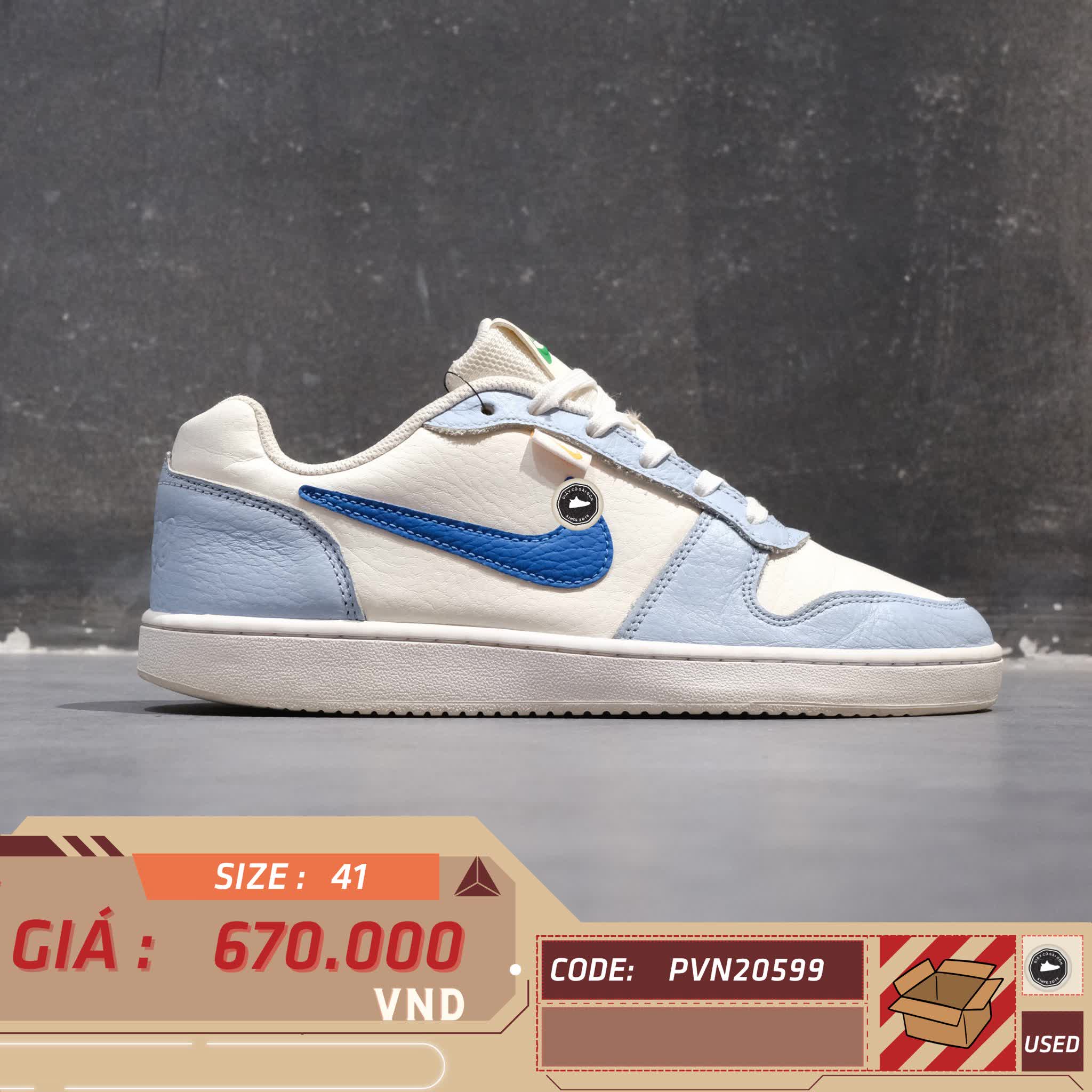 GIÀY SNEAKER NIKE HJ3490 141 SIZE 41 GIÀY 2HAND CHÍNH HÃNG PVN20599